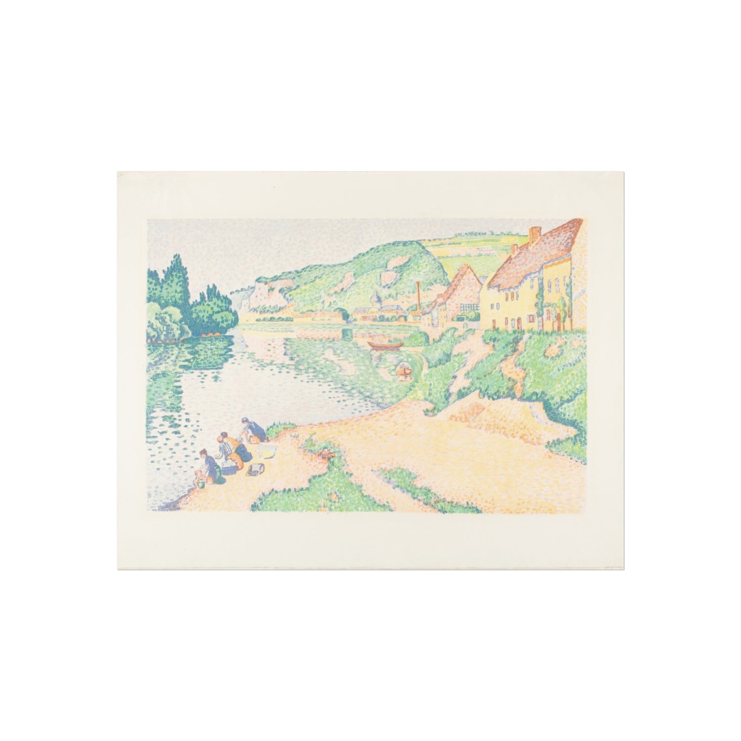 Paul Signac - The Andelys | Fine Art Poster