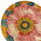 Big Bloom Tapestry Hand Tufted Round Rug
