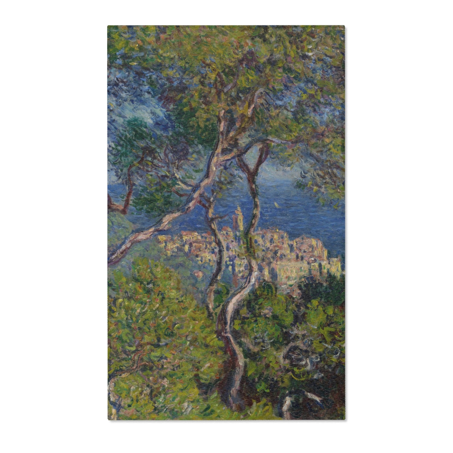 Bordighera - Claude Monet Area Rug