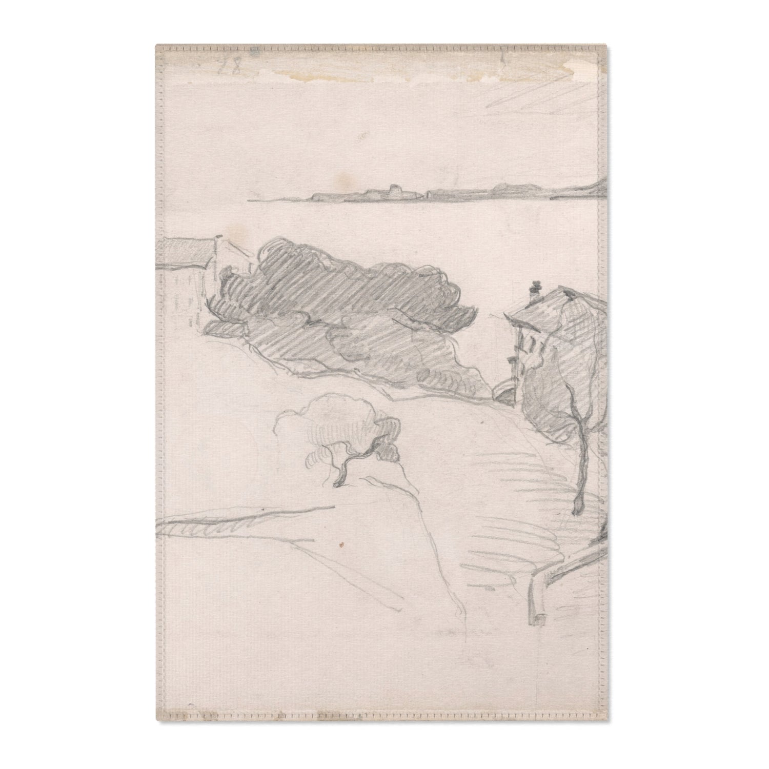L'Estaque - Paul Cezanne Area Rug