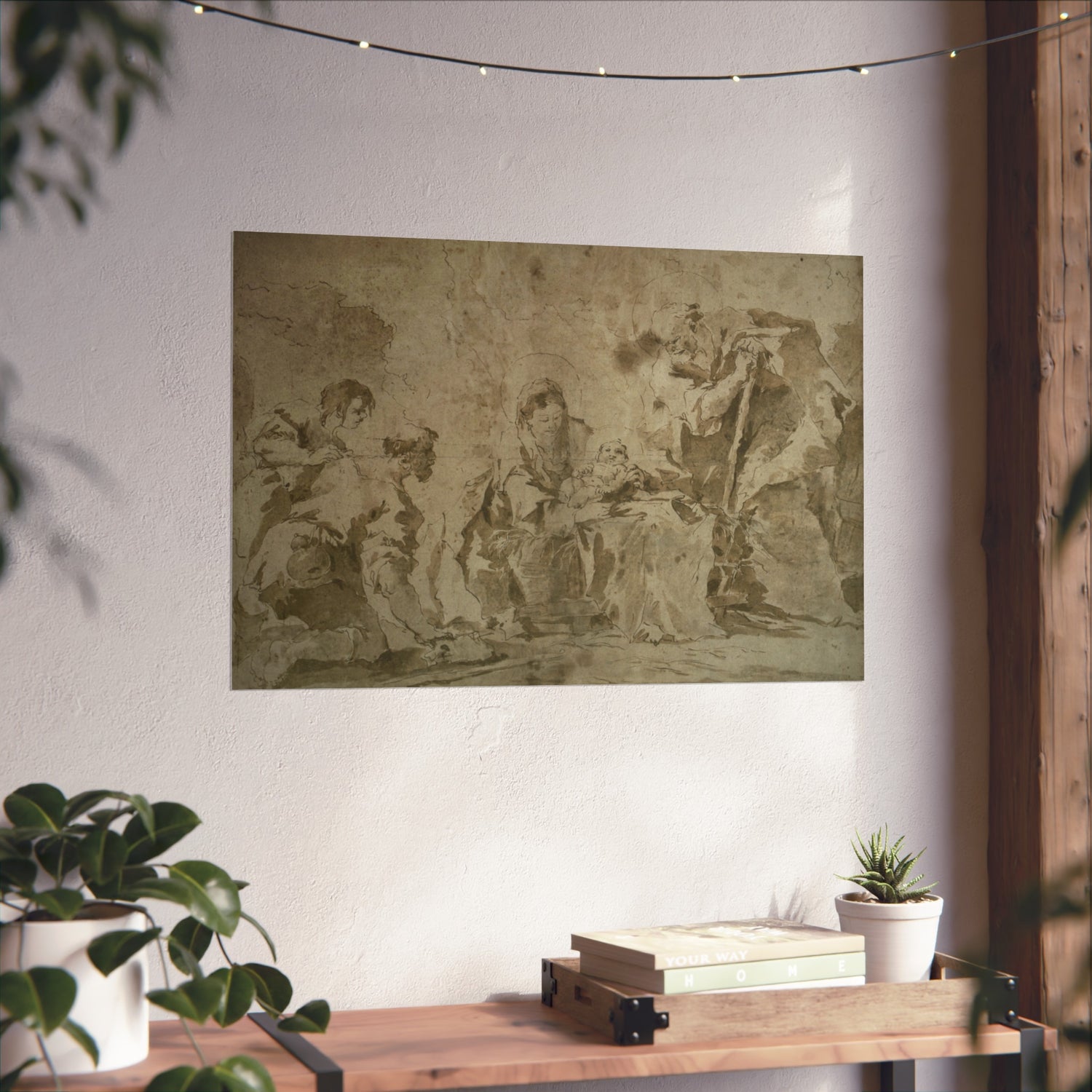 Adoration of the Shepherds - Francesco Guardi Fine Art Poster