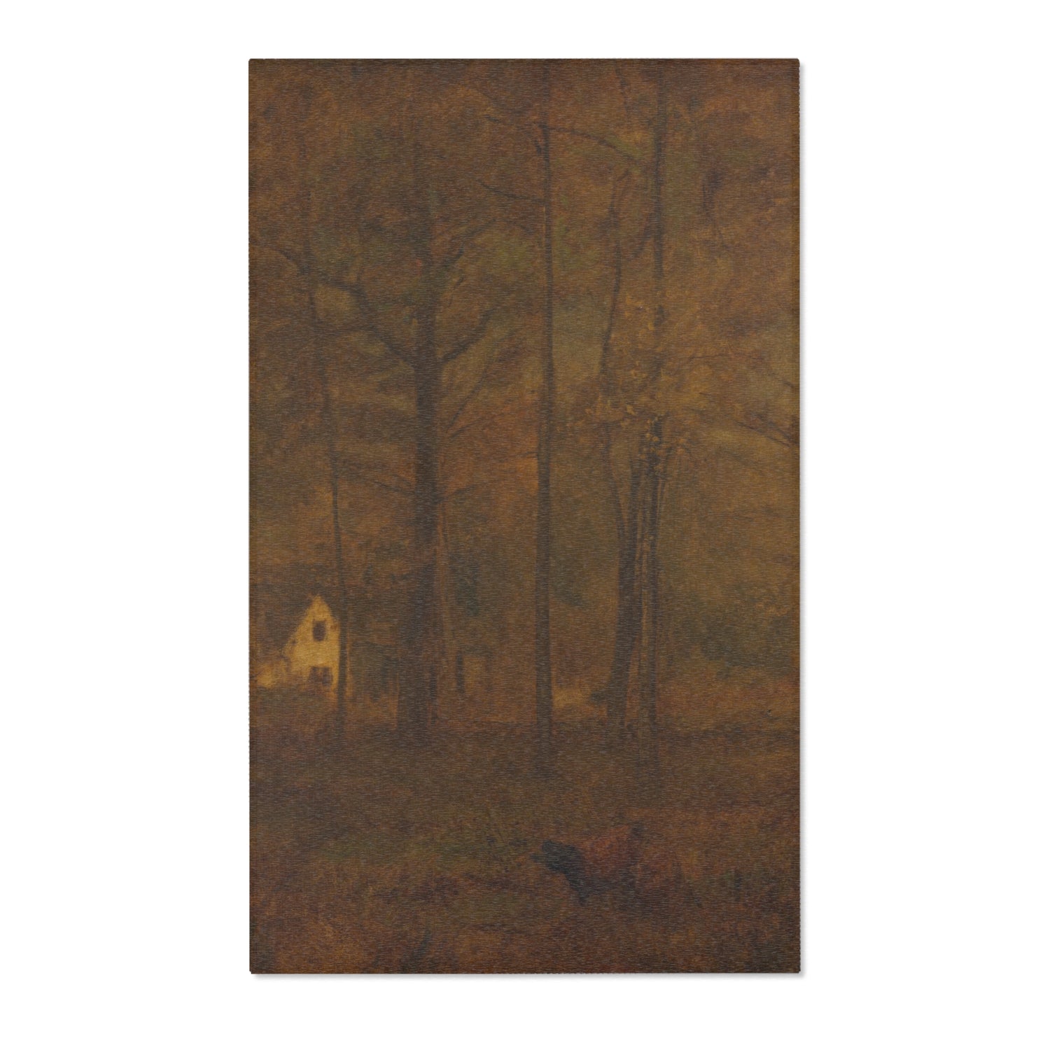 Autumn Woods - George Inness Area Rug