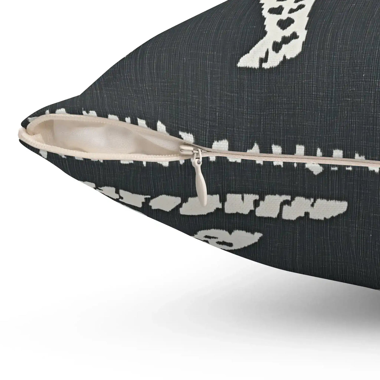 Abstract Leopard Print Throw Pillow