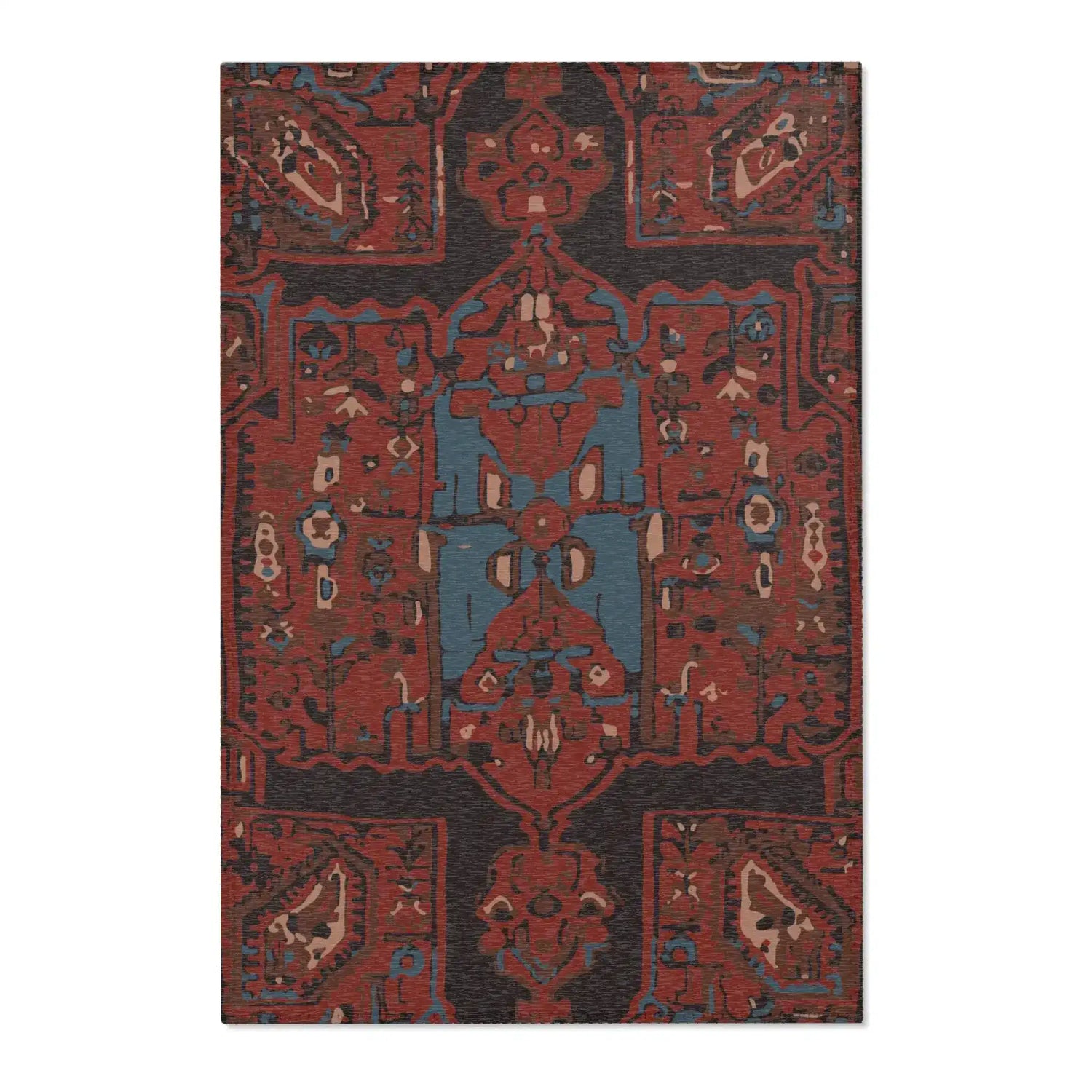 Crimson Bazaar Accent Rug