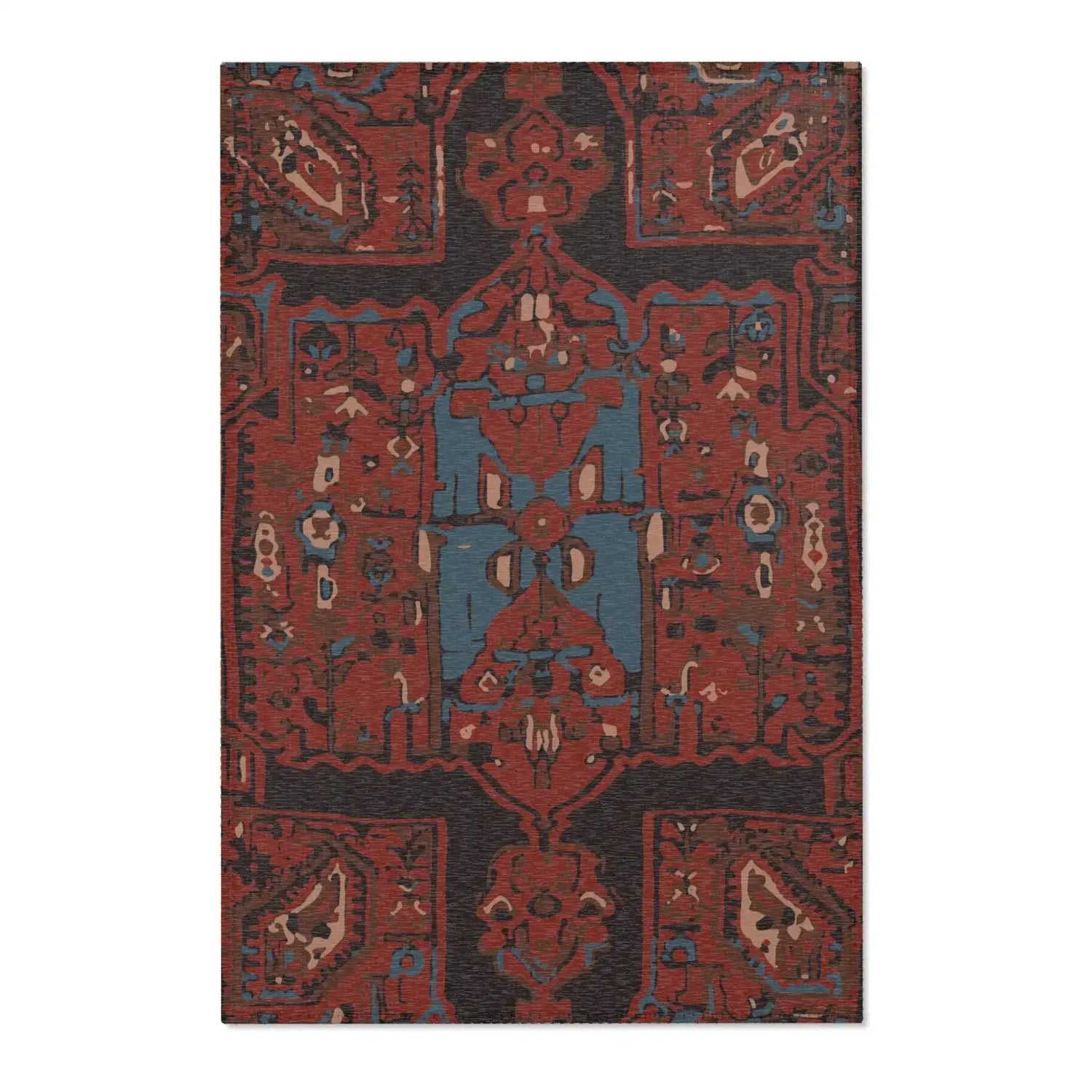 Crimson Bazaar Accent Rug