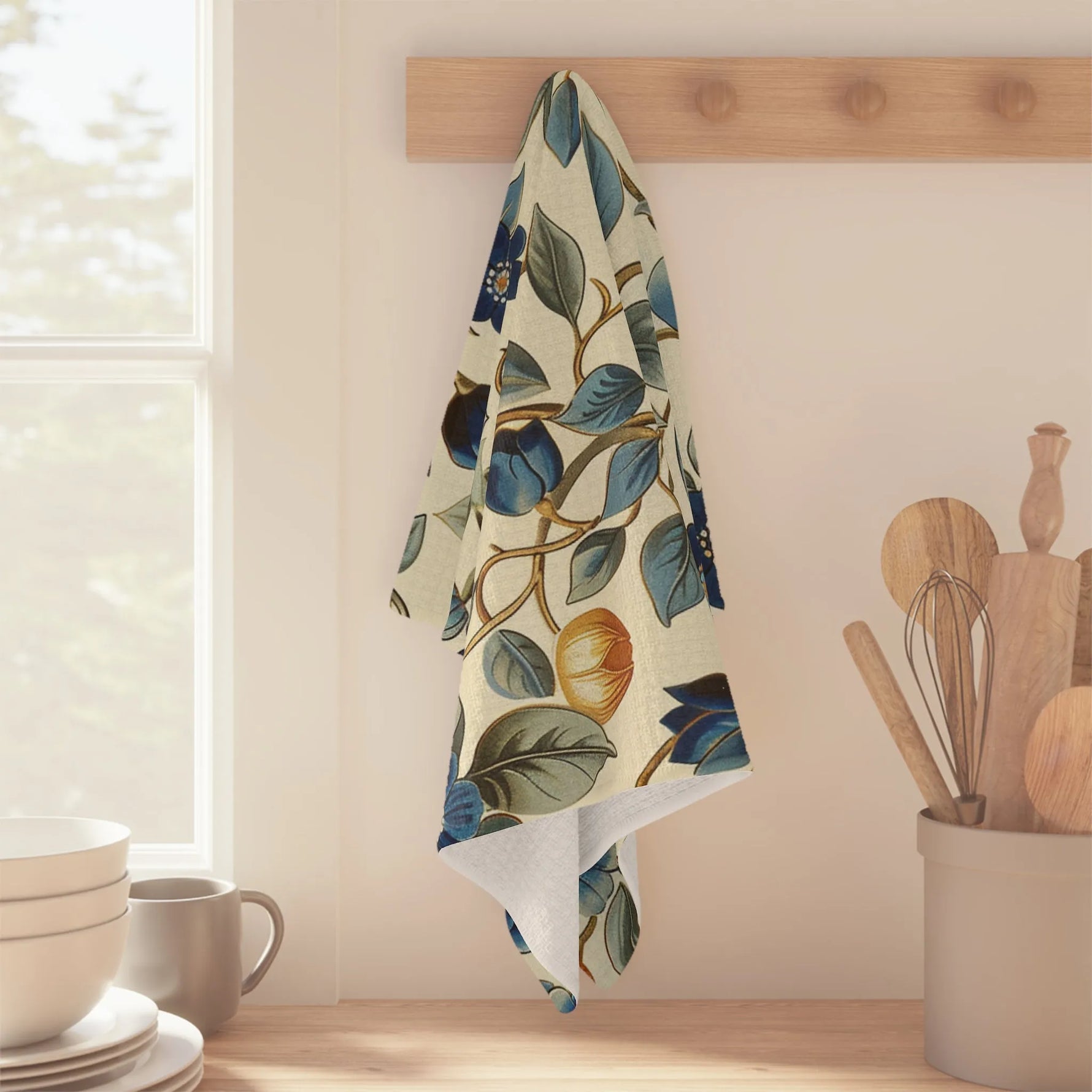 Blossom Vine Tea Towel