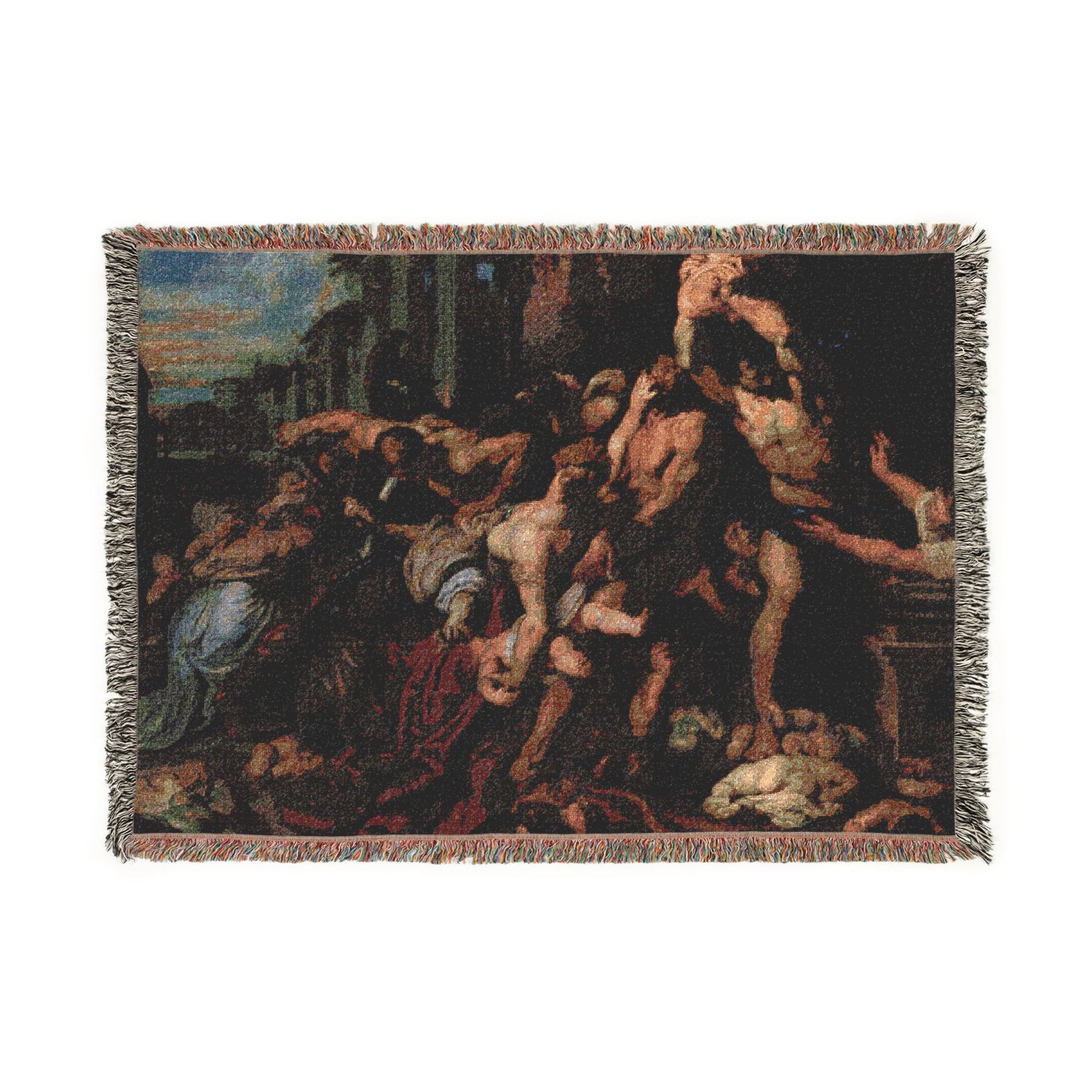 Massacre of the Innocents - Peter Paul Rubens Tapestry Blanket