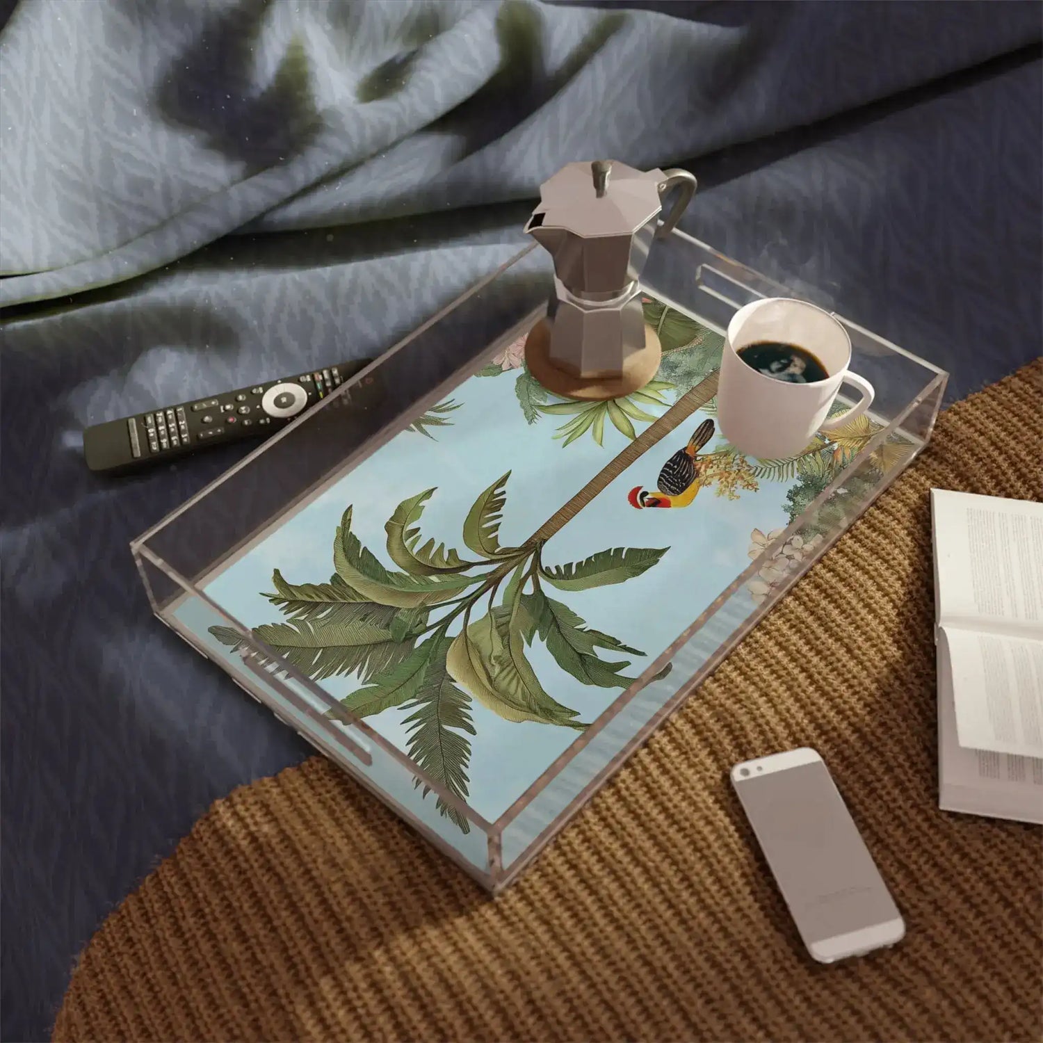 Tropical Paradise Maximalist Serving Tray