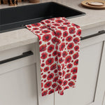 Ruby Garden Tea Towel