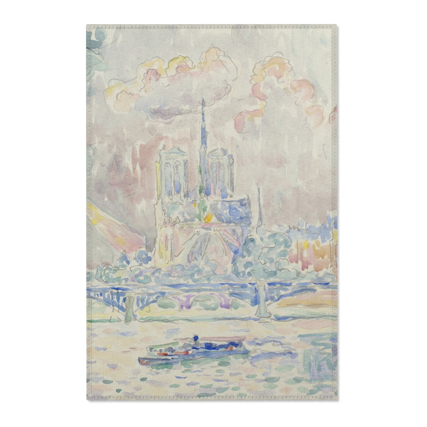 Notre Dame - Paul Signac Area Rug