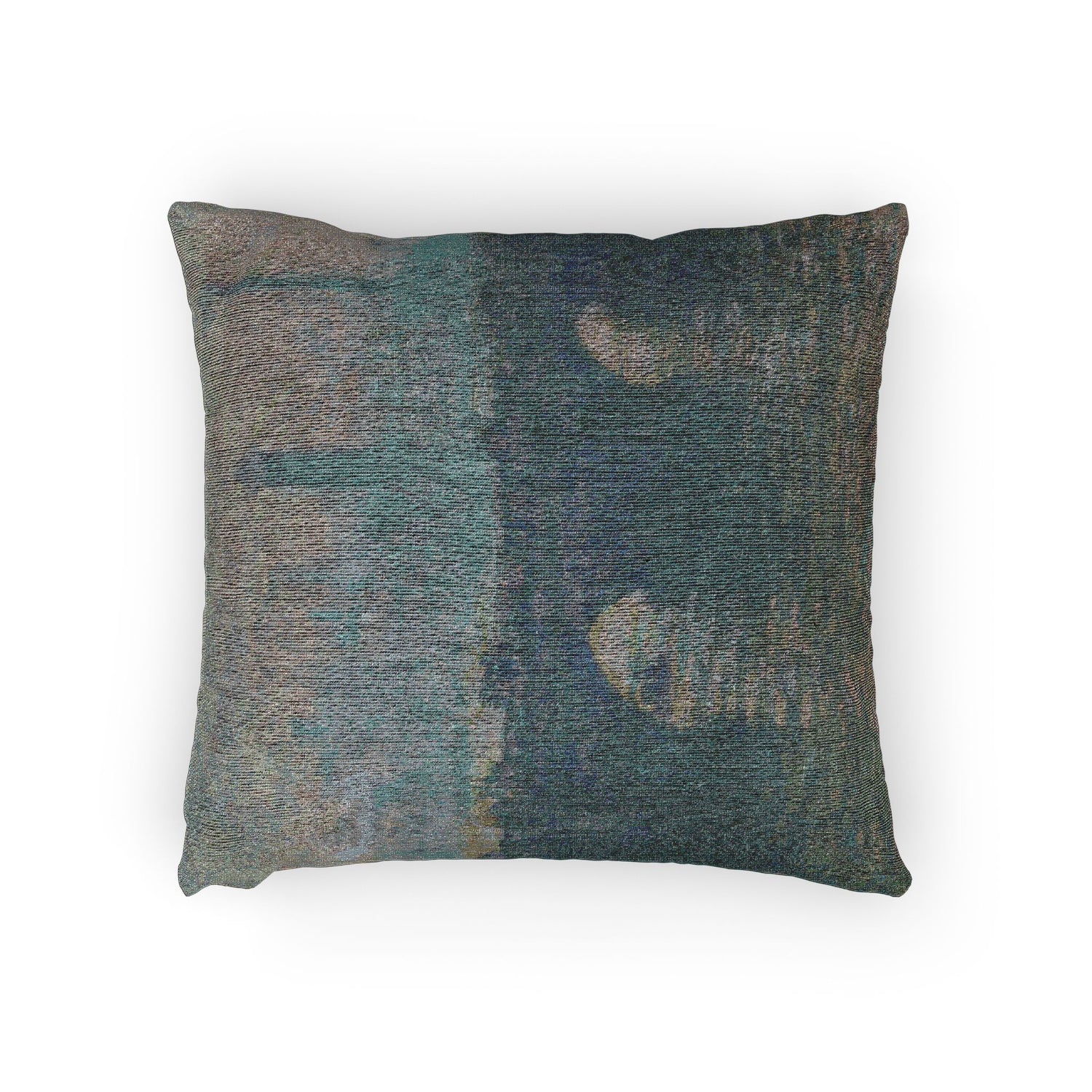 Claude Monet - Waterloo Bridge, Gray Weather | Woven Pillow