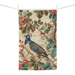 Blissful Cherry Bird Tea Towel