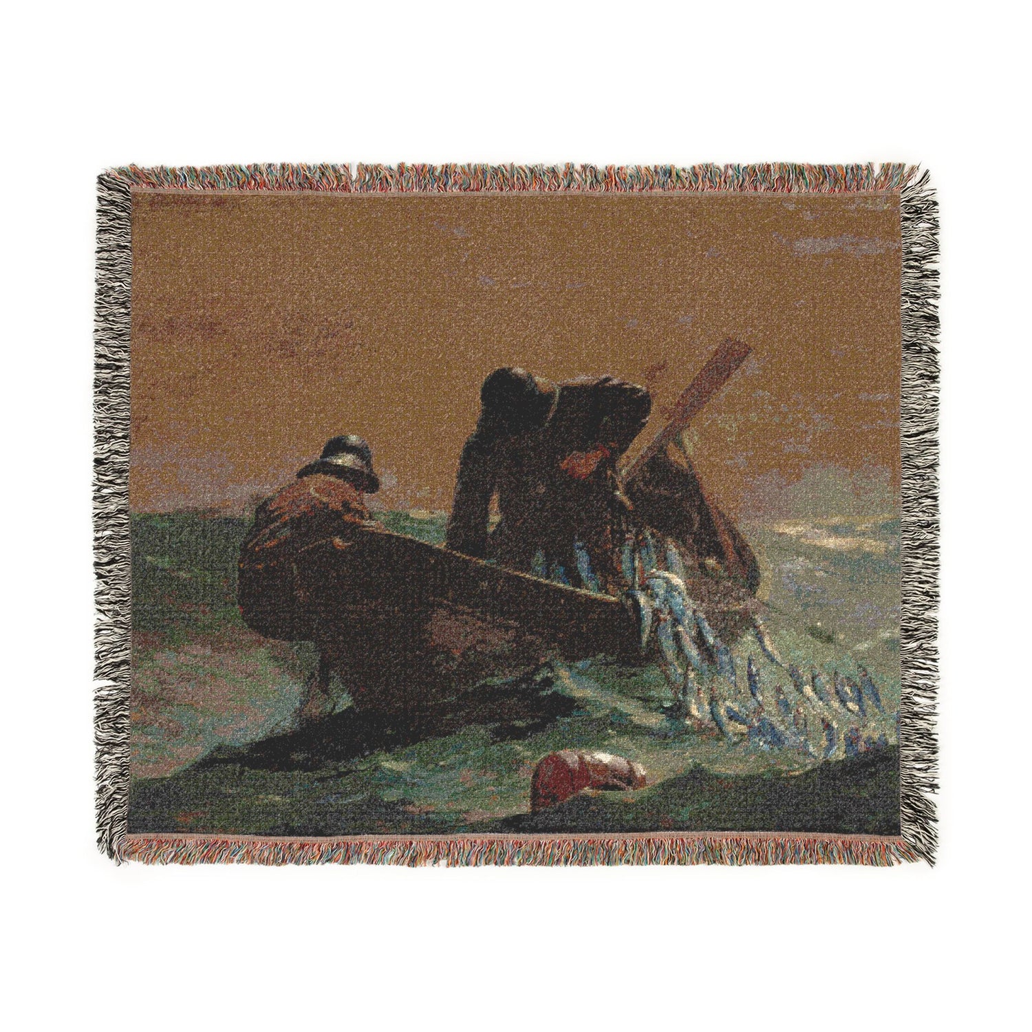 The Herring Net - Winslow Homer Tapestry Blanket