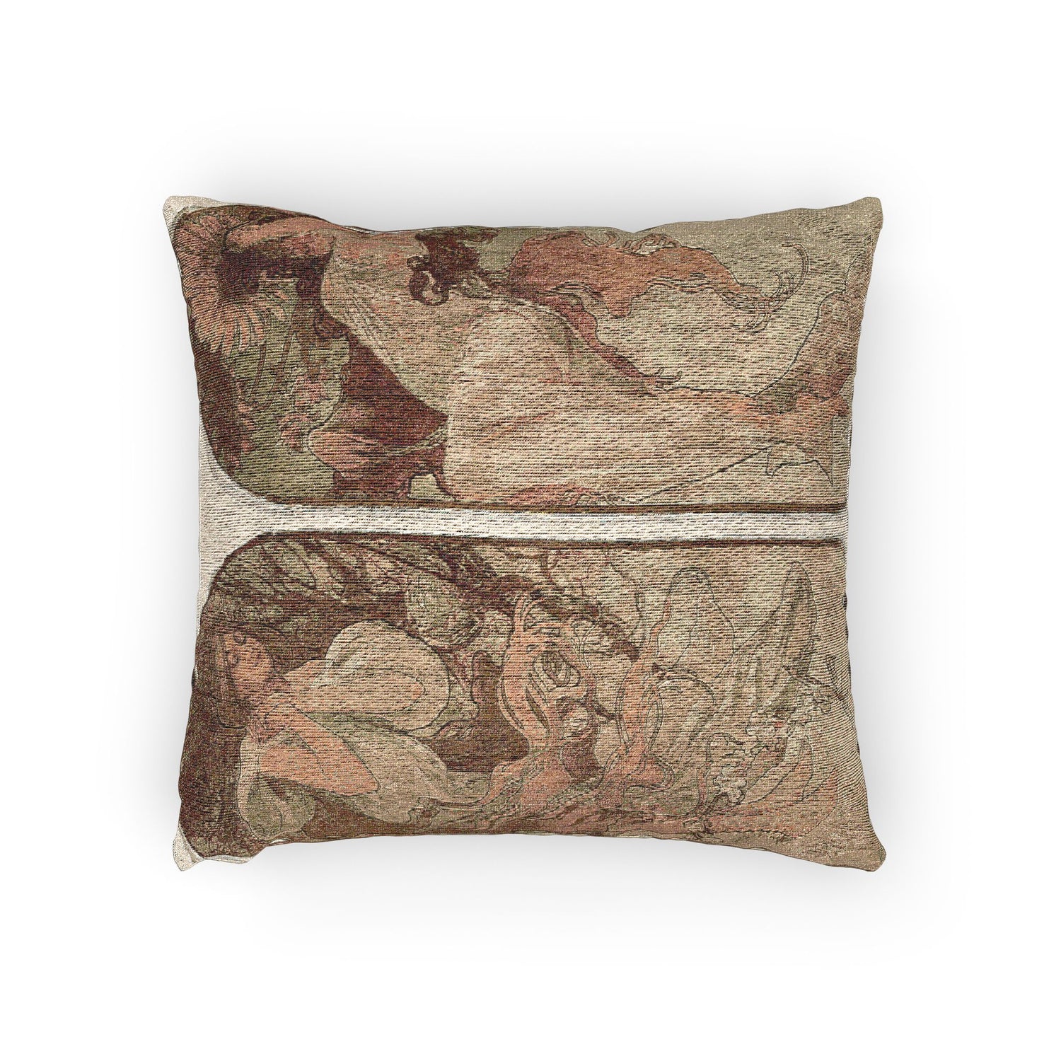 The Seasons - Alphonse Mucha Pillow