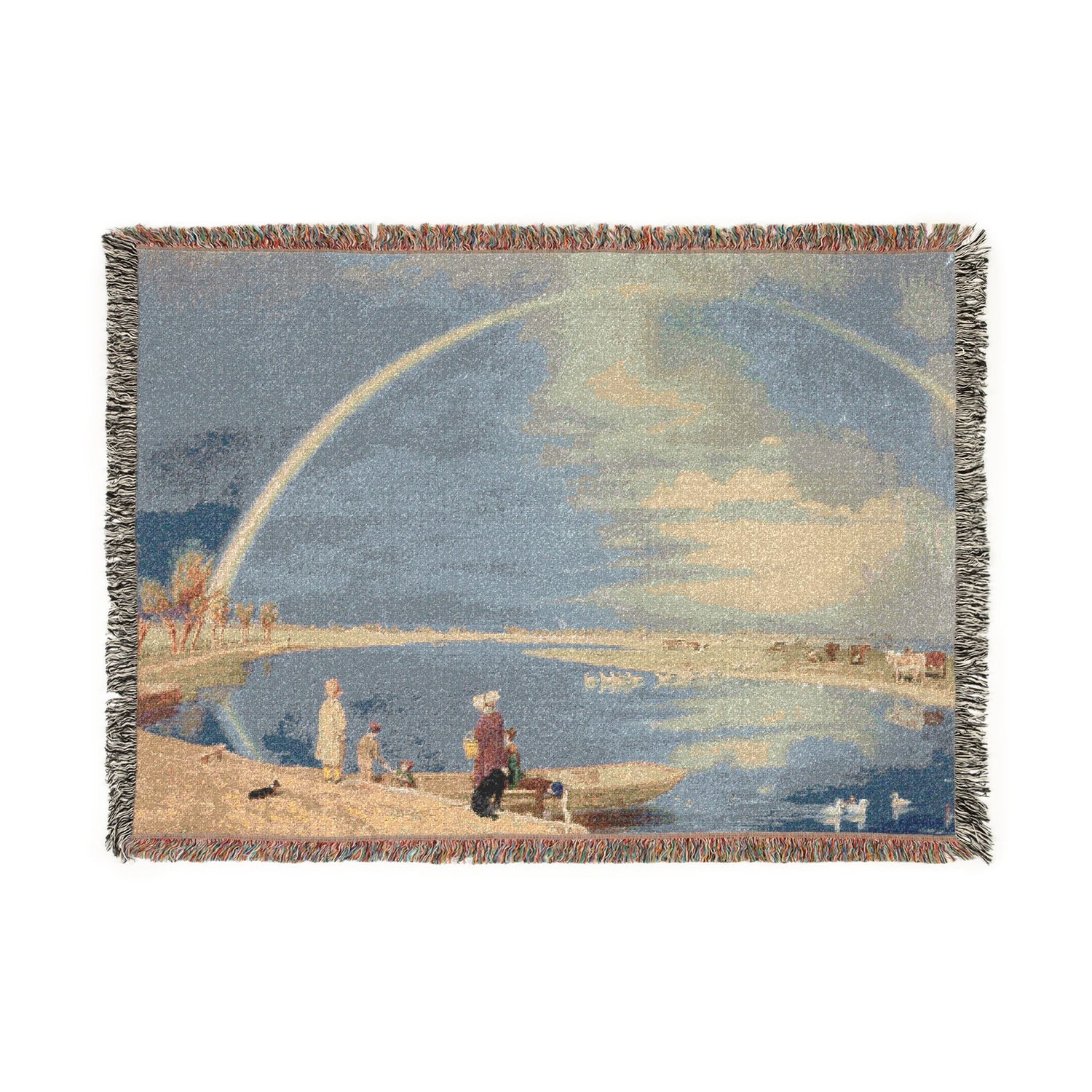 An April Shower - William Turner Tapestry Blanket