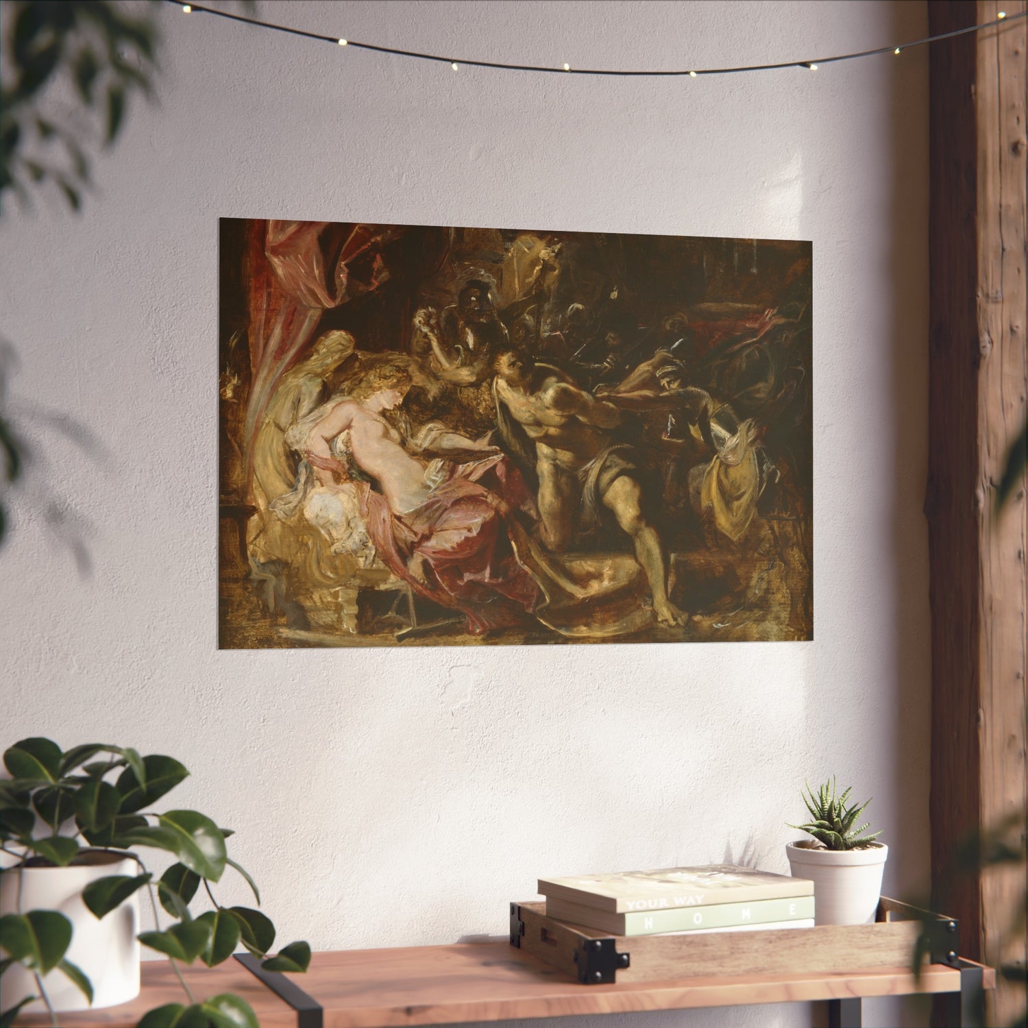 The Capture of Samson - Peter Paul Rubens Fine Art Poster