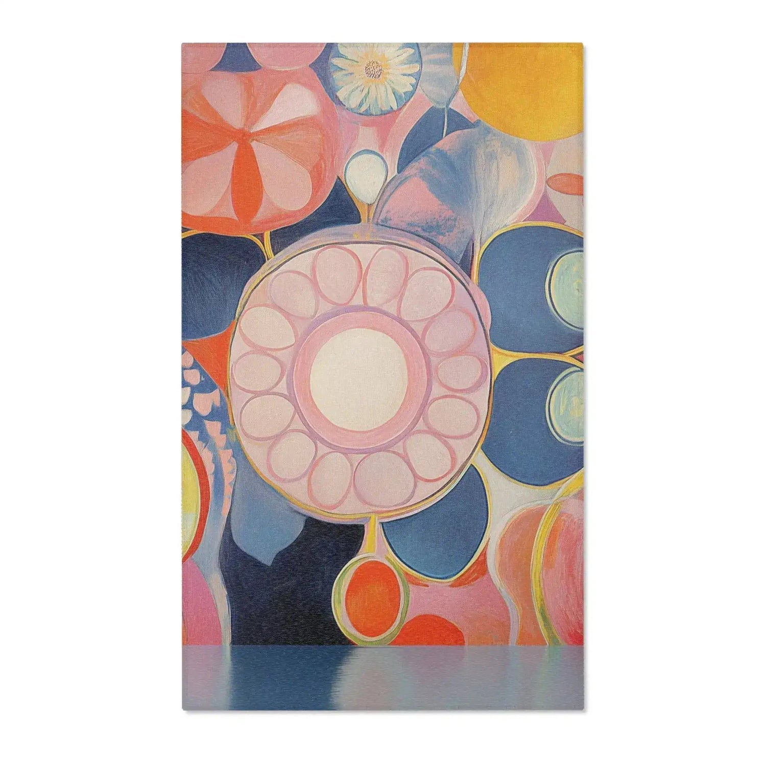 Retro Bloom Accent Rug