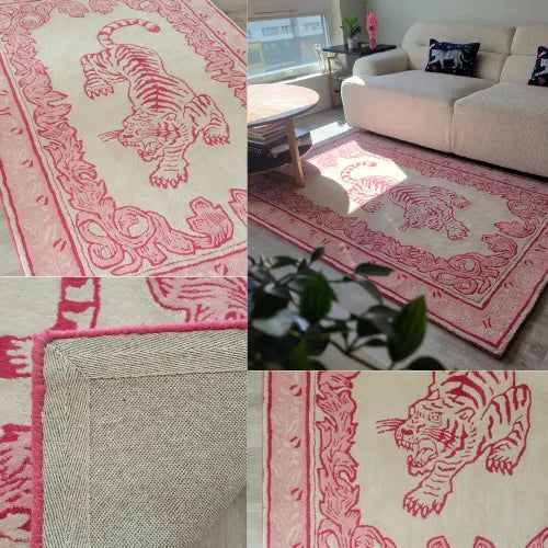 Pink rug