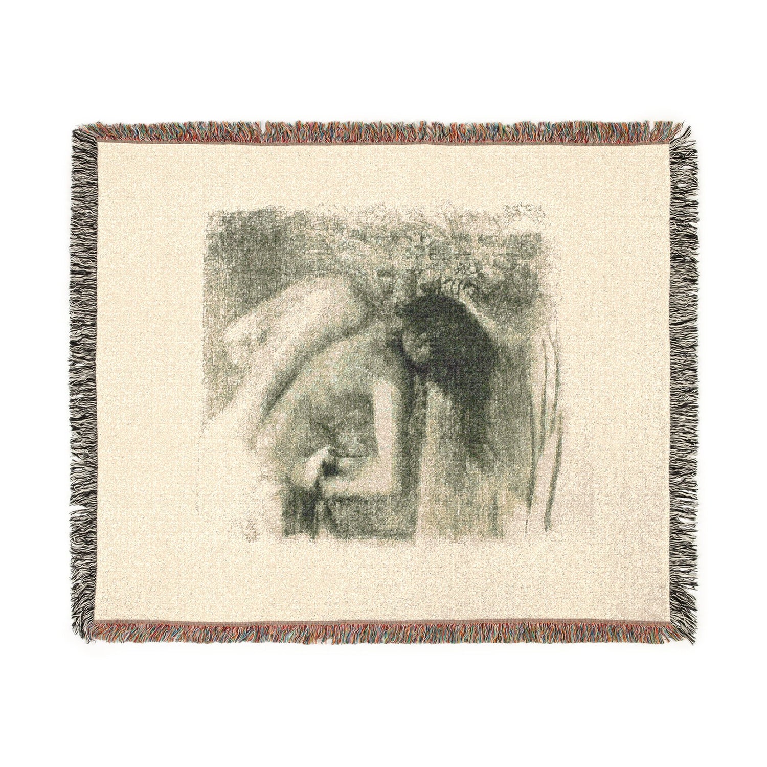 After the Bath - Hilaire Germain Edgar Degas Tapestry Blanket