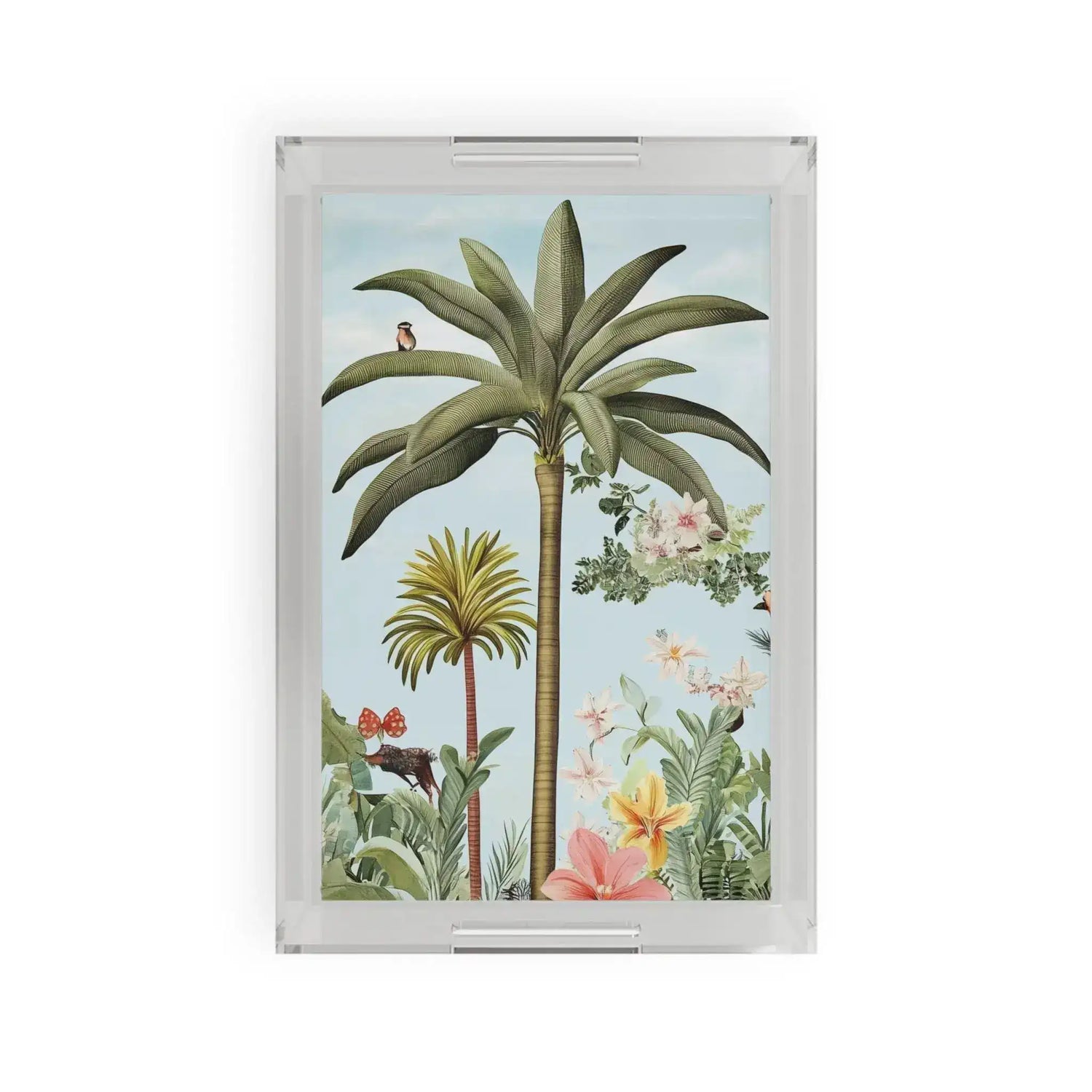 Botanical Jungle Birds Serving Tray