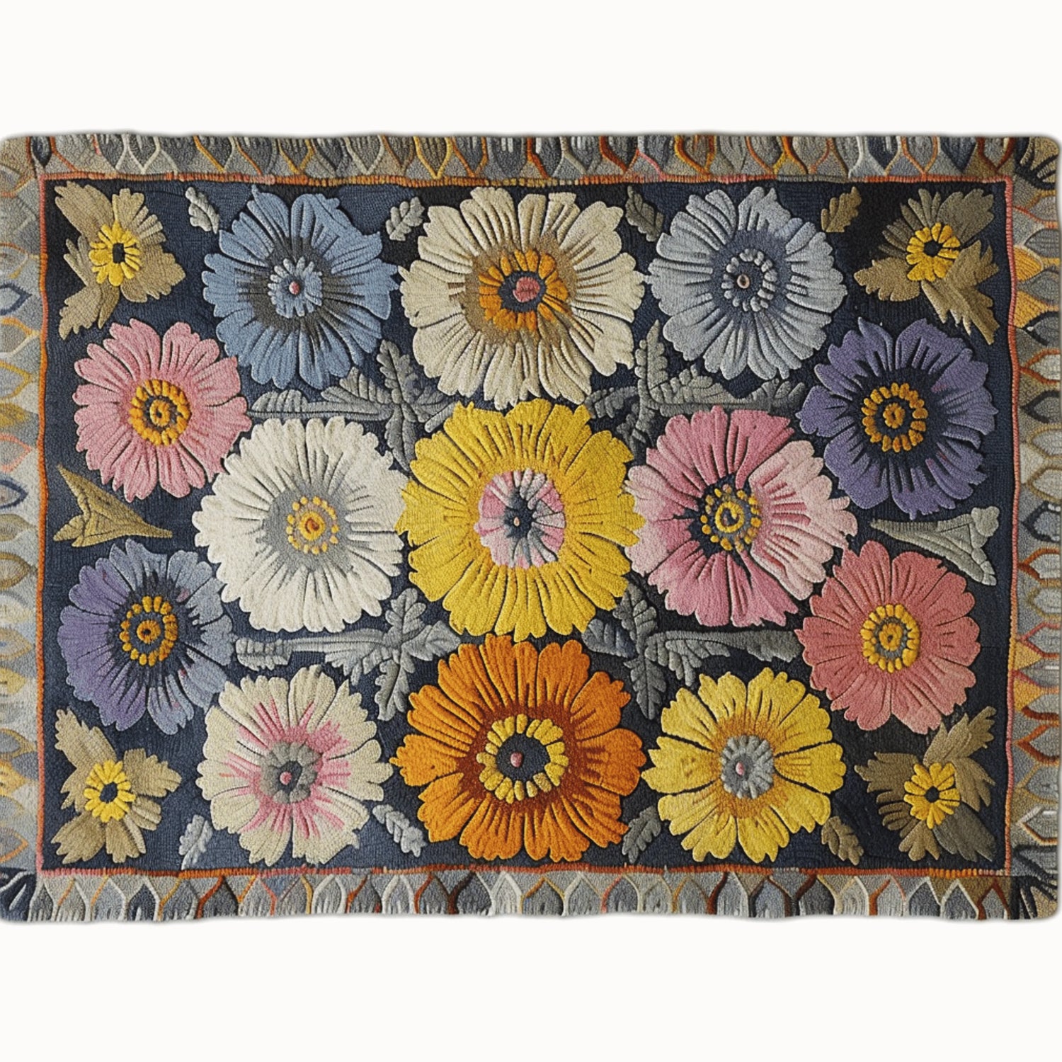 Victorian Vignette Hand Tufted Wool Rug