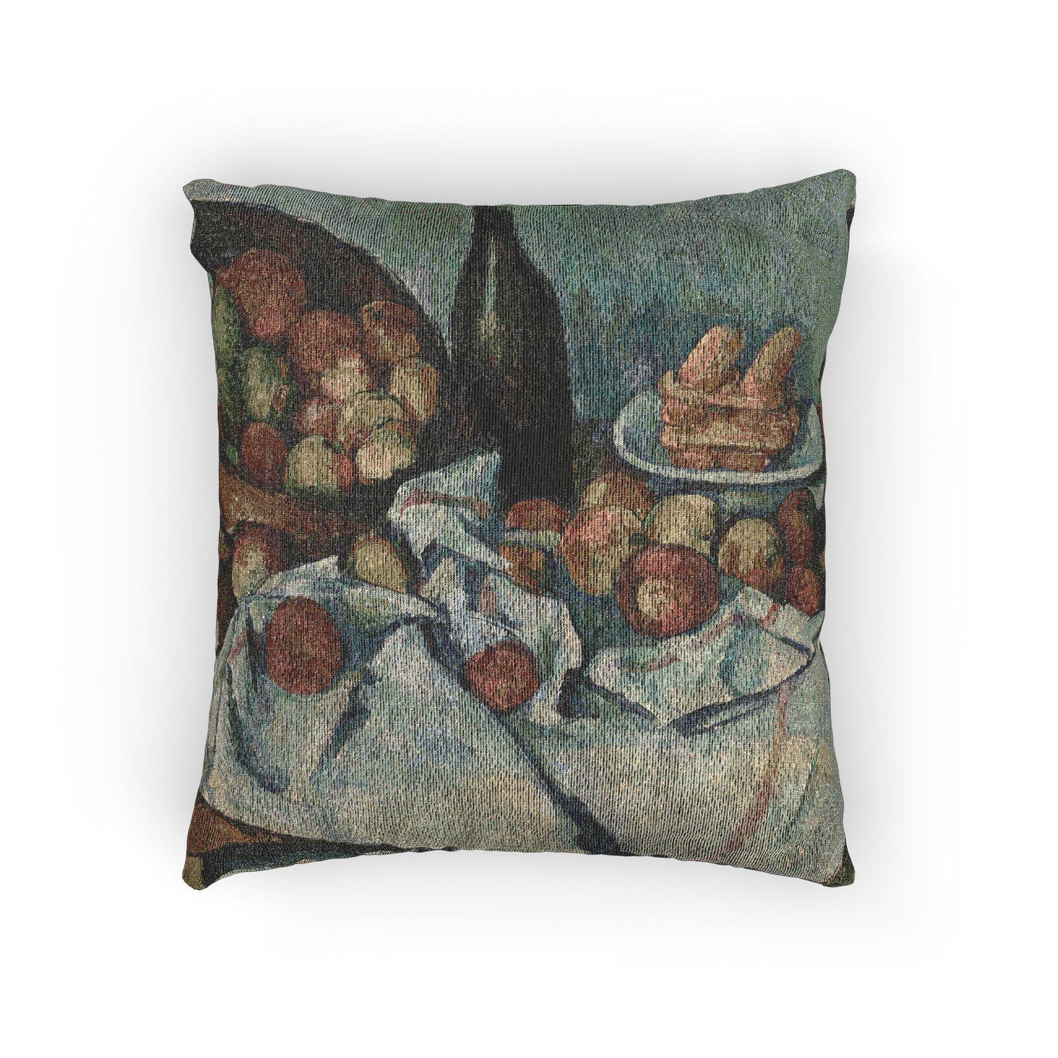 Paul Cezanne - The Basket of Apples | Woven Pillow