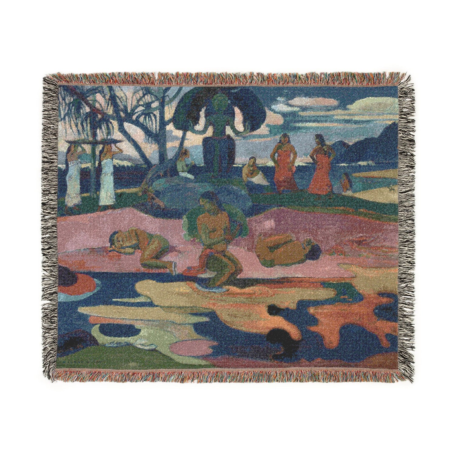Day of the God - Paul Gauguin Tapestry Blanket