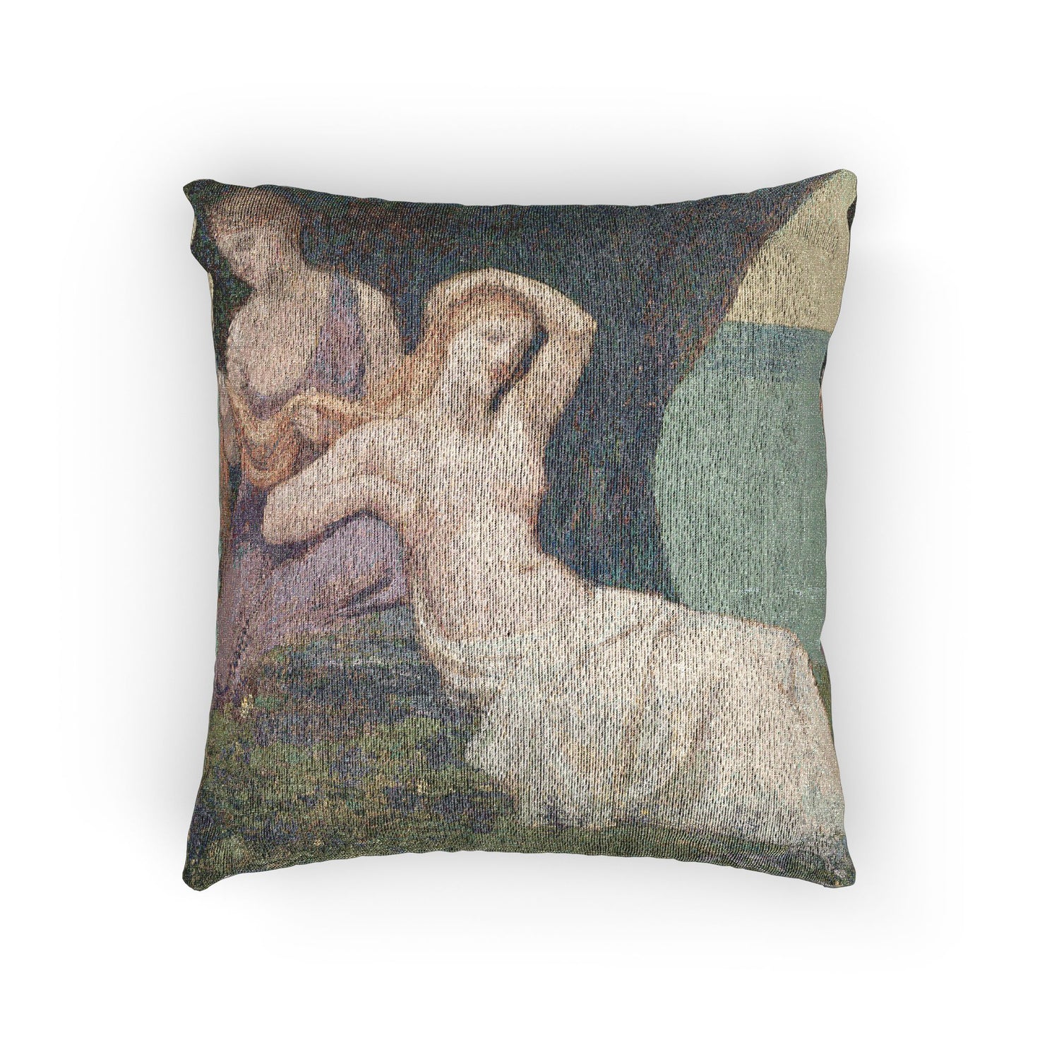 Pierre Puvis de Chavannes - In the Heather | Woven Pillow