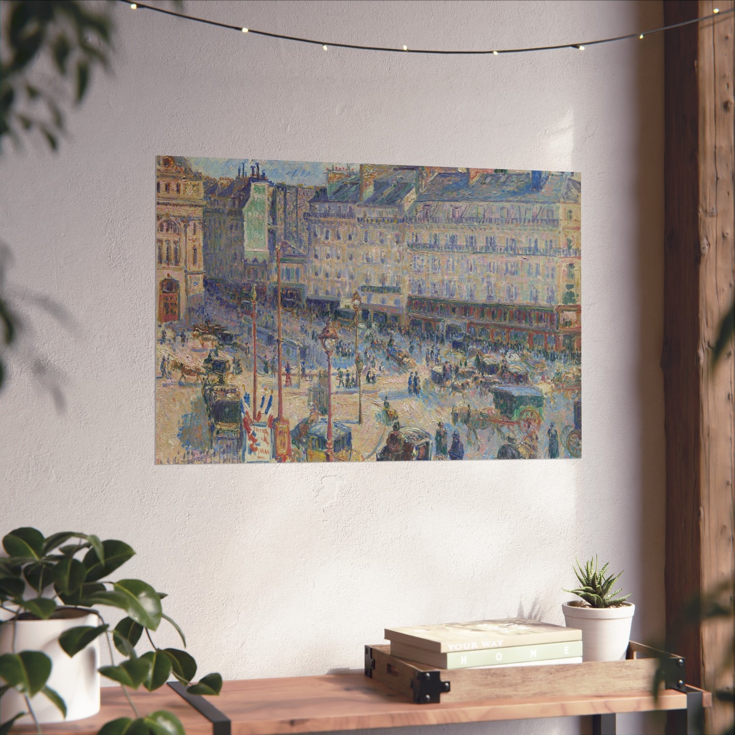 The Place du Havre, Paris - Camille Pissarro Fine Art Poster