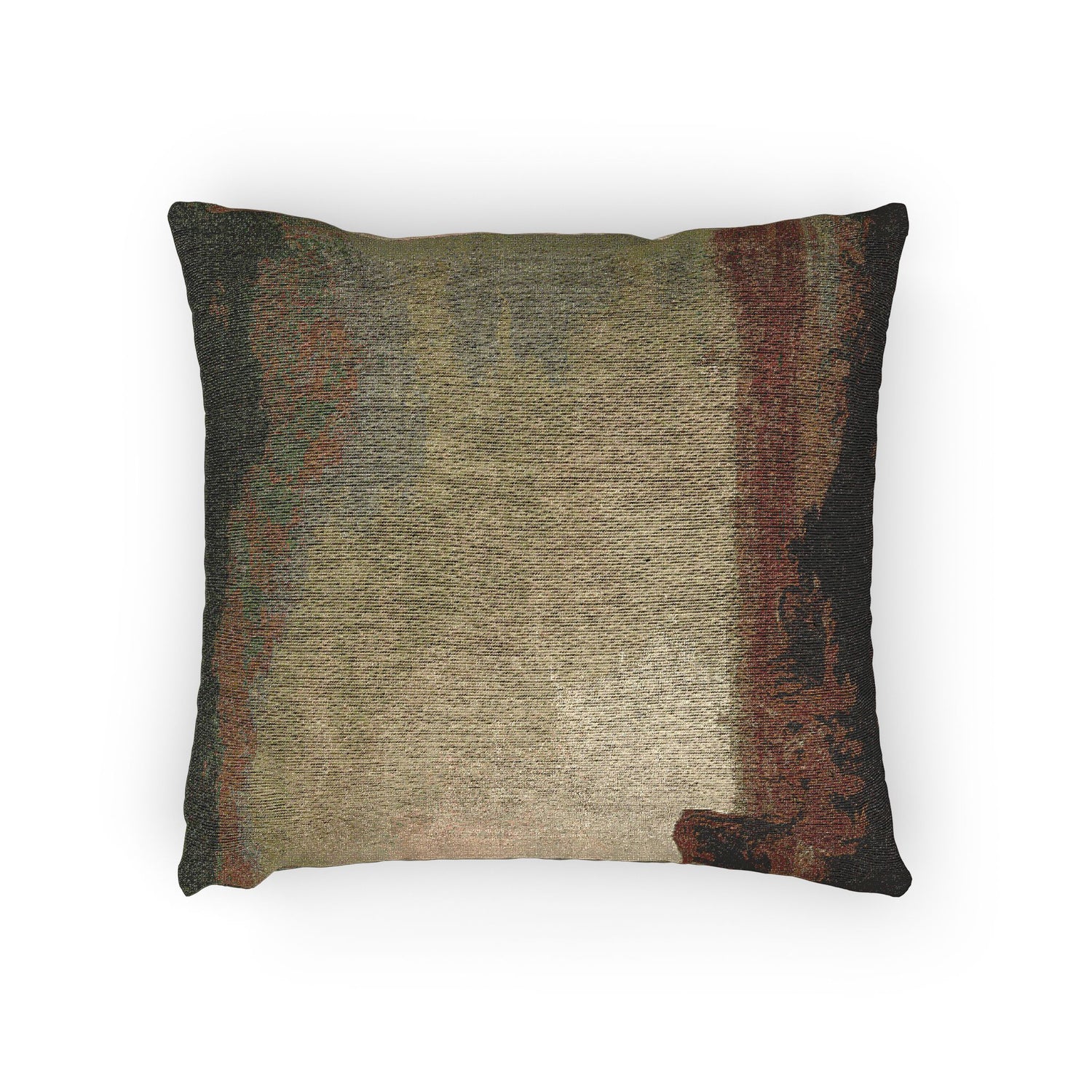 Aelbert Cuyp - A View of Vianen with a Herdsman and Cattle by a River | Woven Pillow