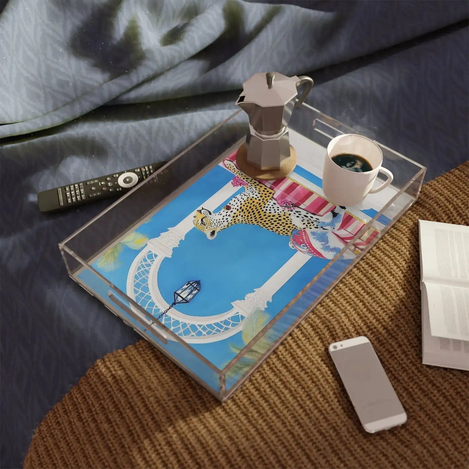 Leopard Lounge Escape Serving Tray