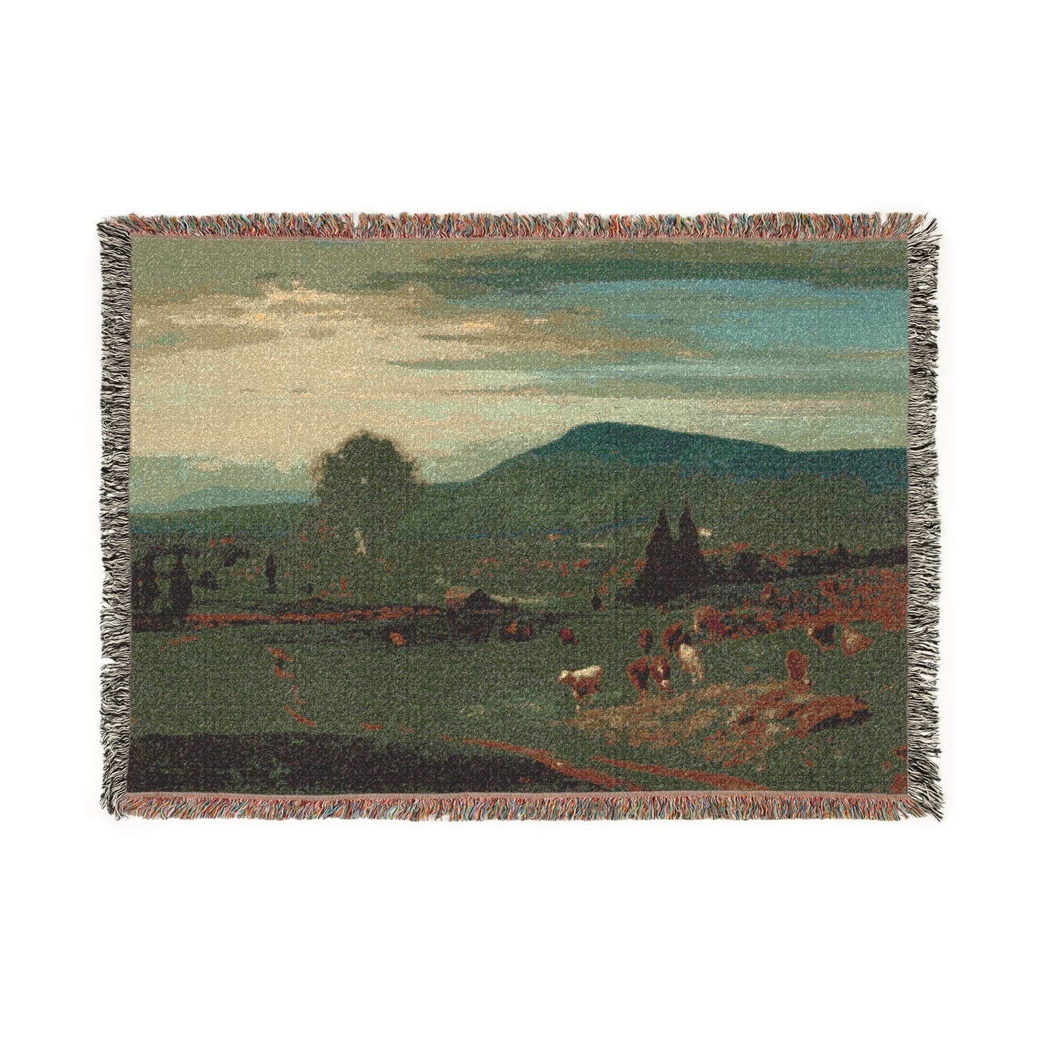 Summer in the Catskills - George Inness Tapestry Blanket