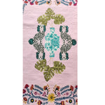 Floral Monstera Staffordshire Pastel Hand Tufted Rug