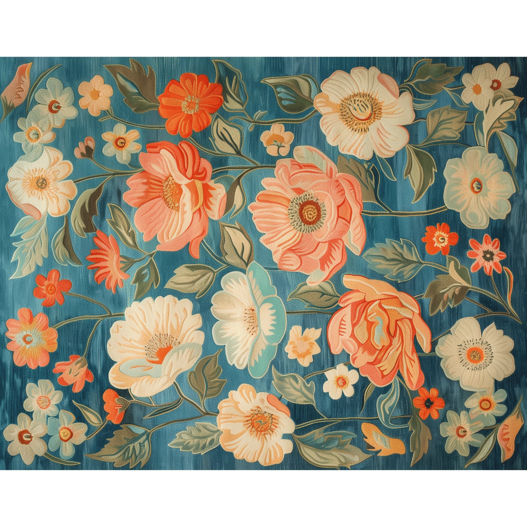 Serene Garden Hand Tufted Rug