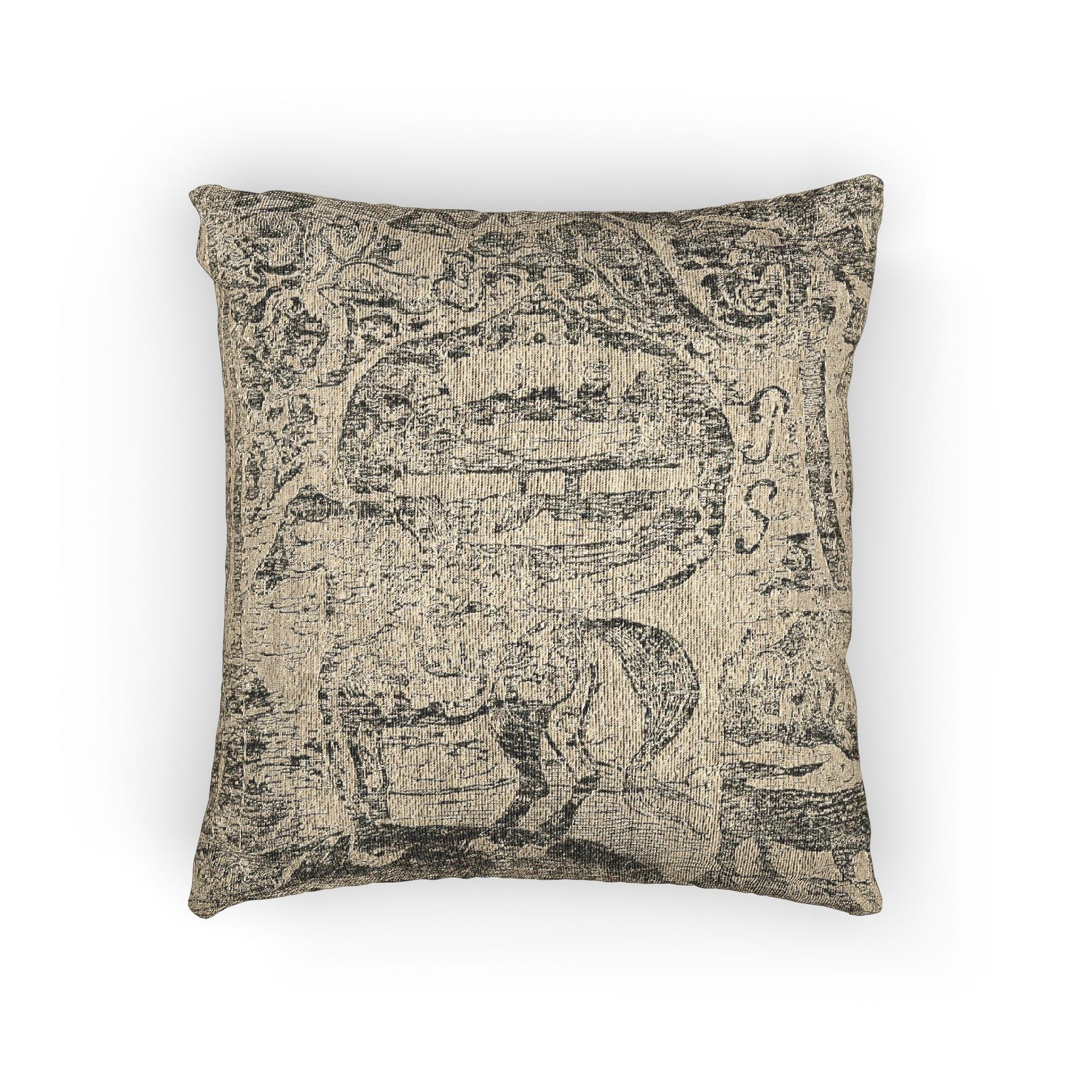 Paul Gauguin - Horse, with Other Animals and Ornaments | Woven Pillow