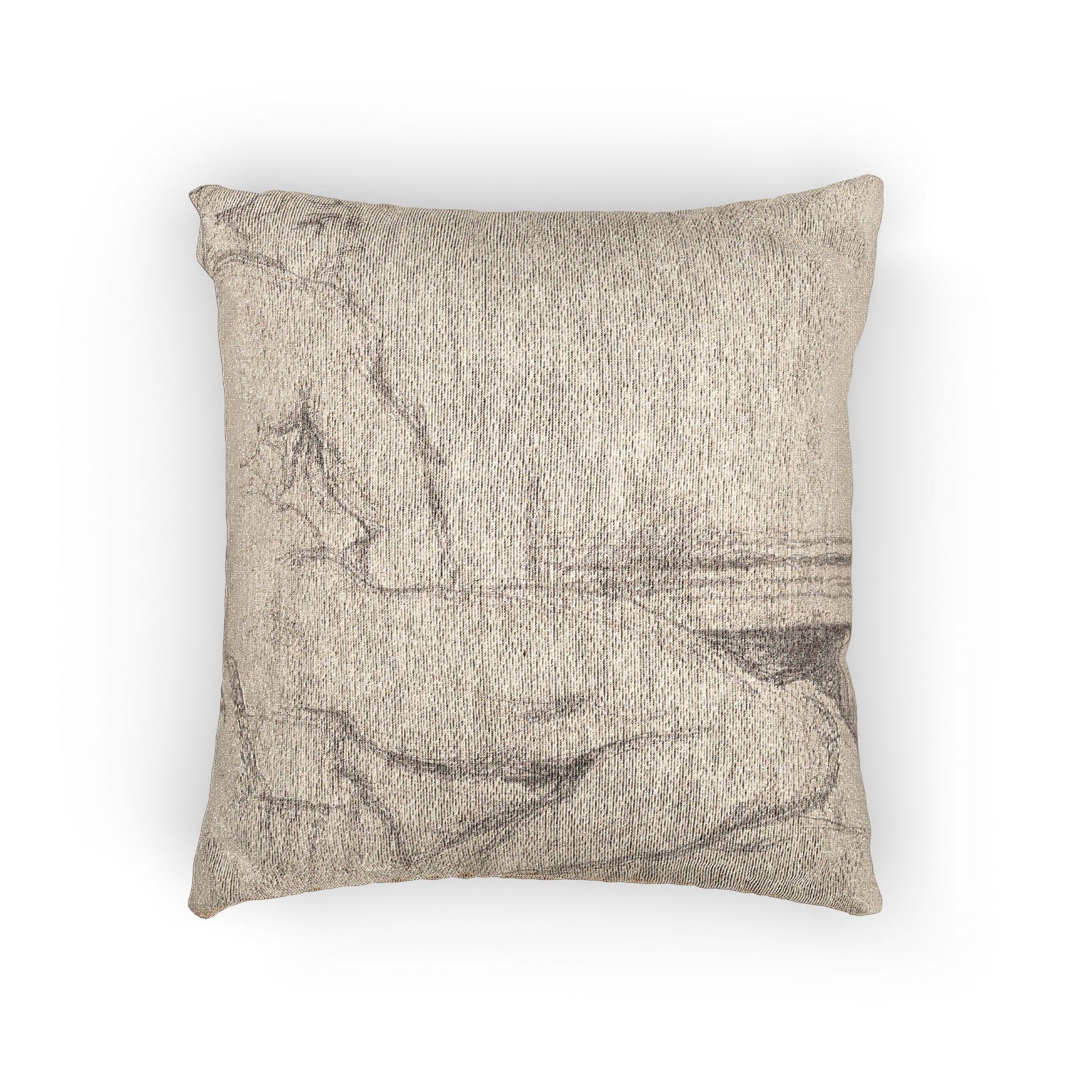Paul Cezanne - Hercules Resting | Woven Pillow