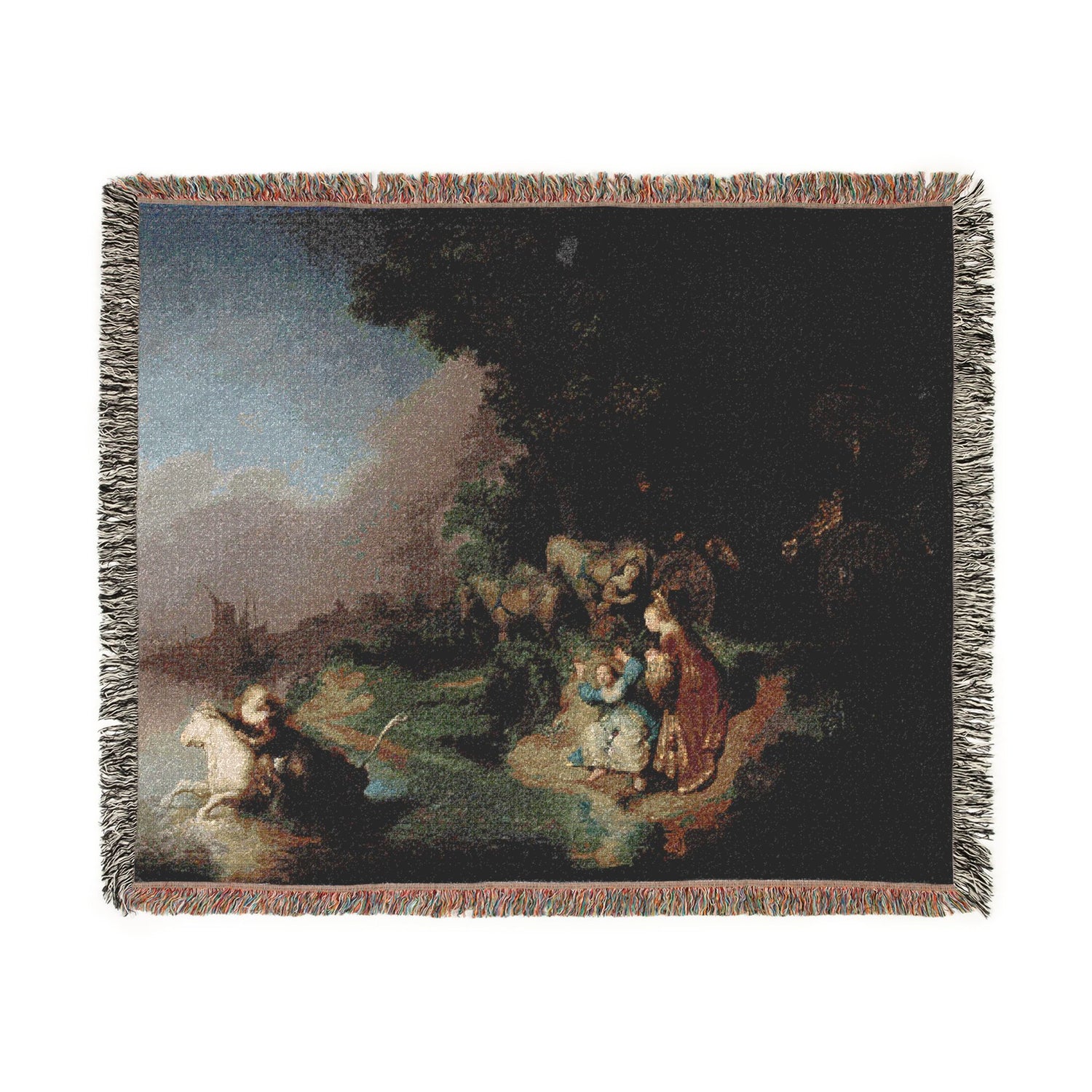 The Abduction of Europa - Rembrandt van Rijn Tapestry Blanket