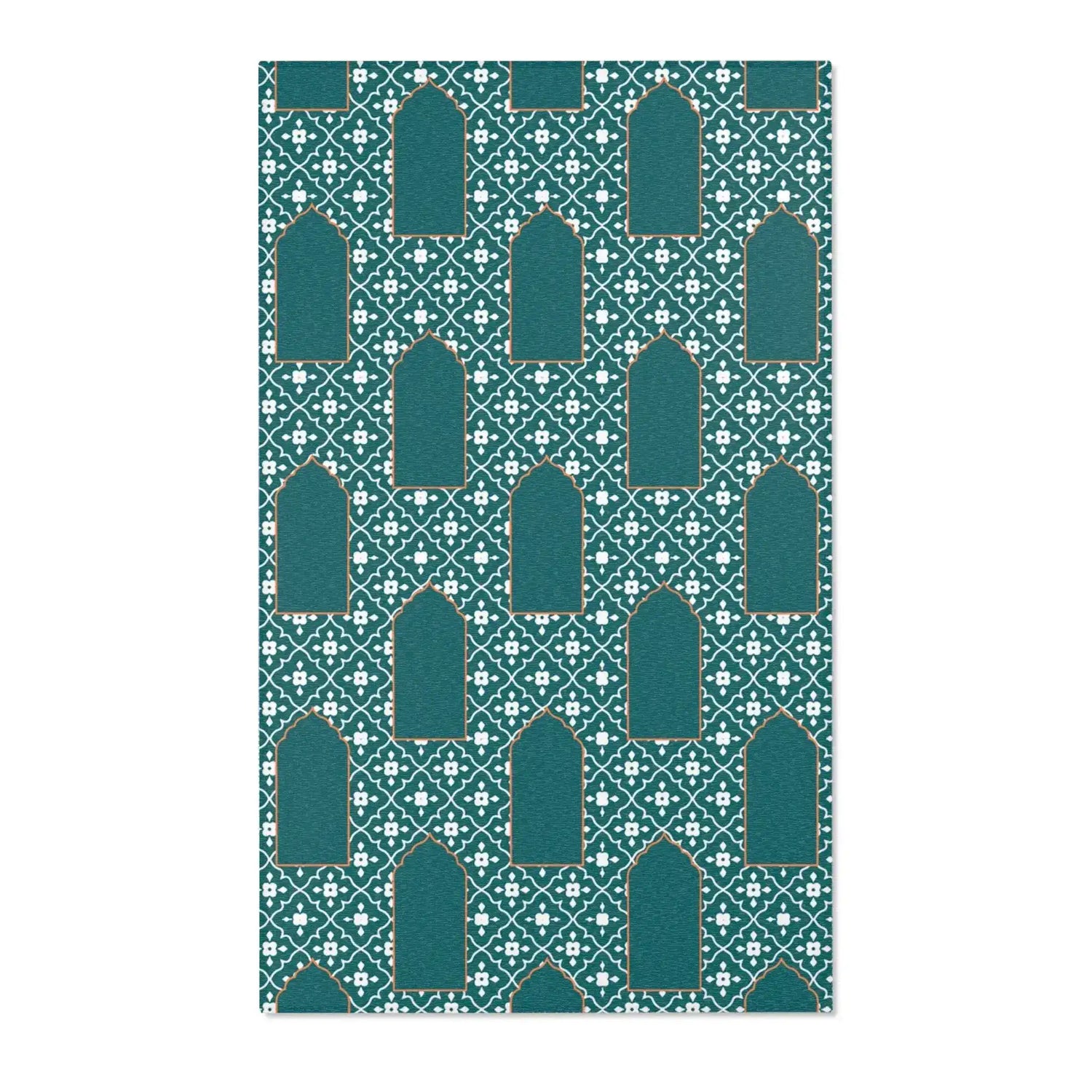 Moorish Archway Pattern Accent Rug