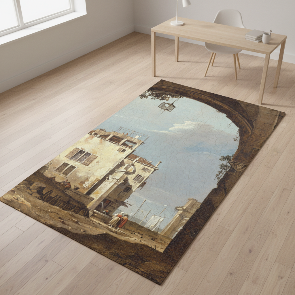 Pórtico con Linterna - Alfombra de Canaletto