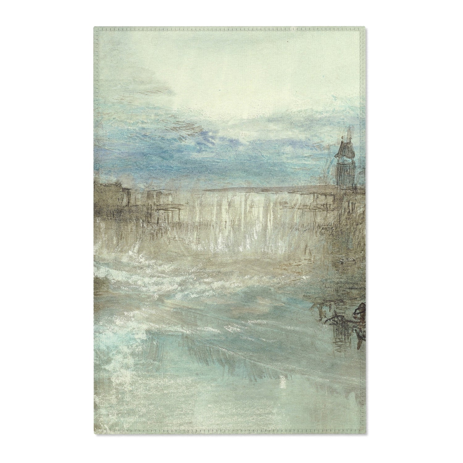 View of Lucerne - Joseph Mallord William Turner Area Rug