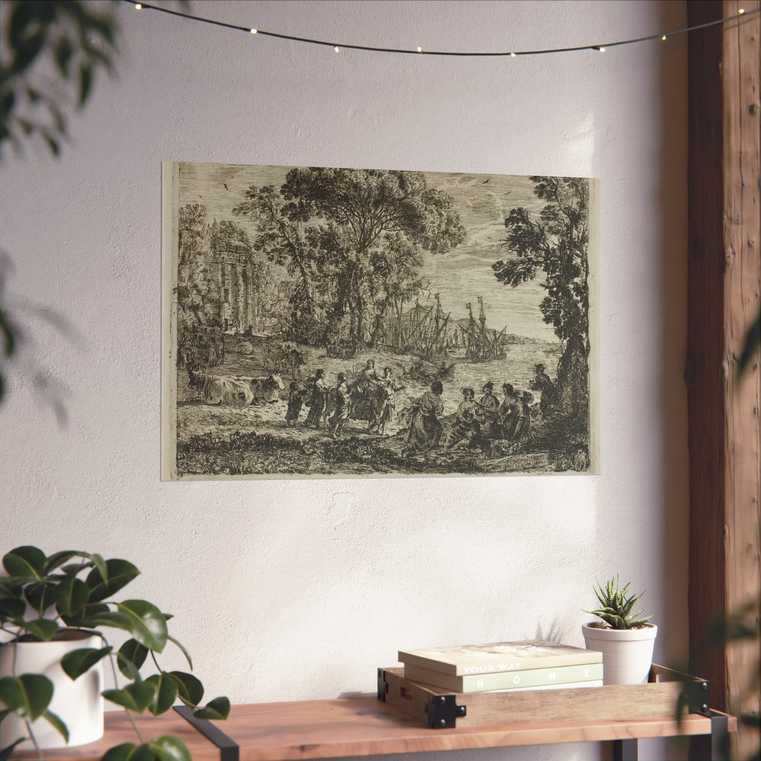 The Rape of Europa - Claude Lorrain Fine Art Poster