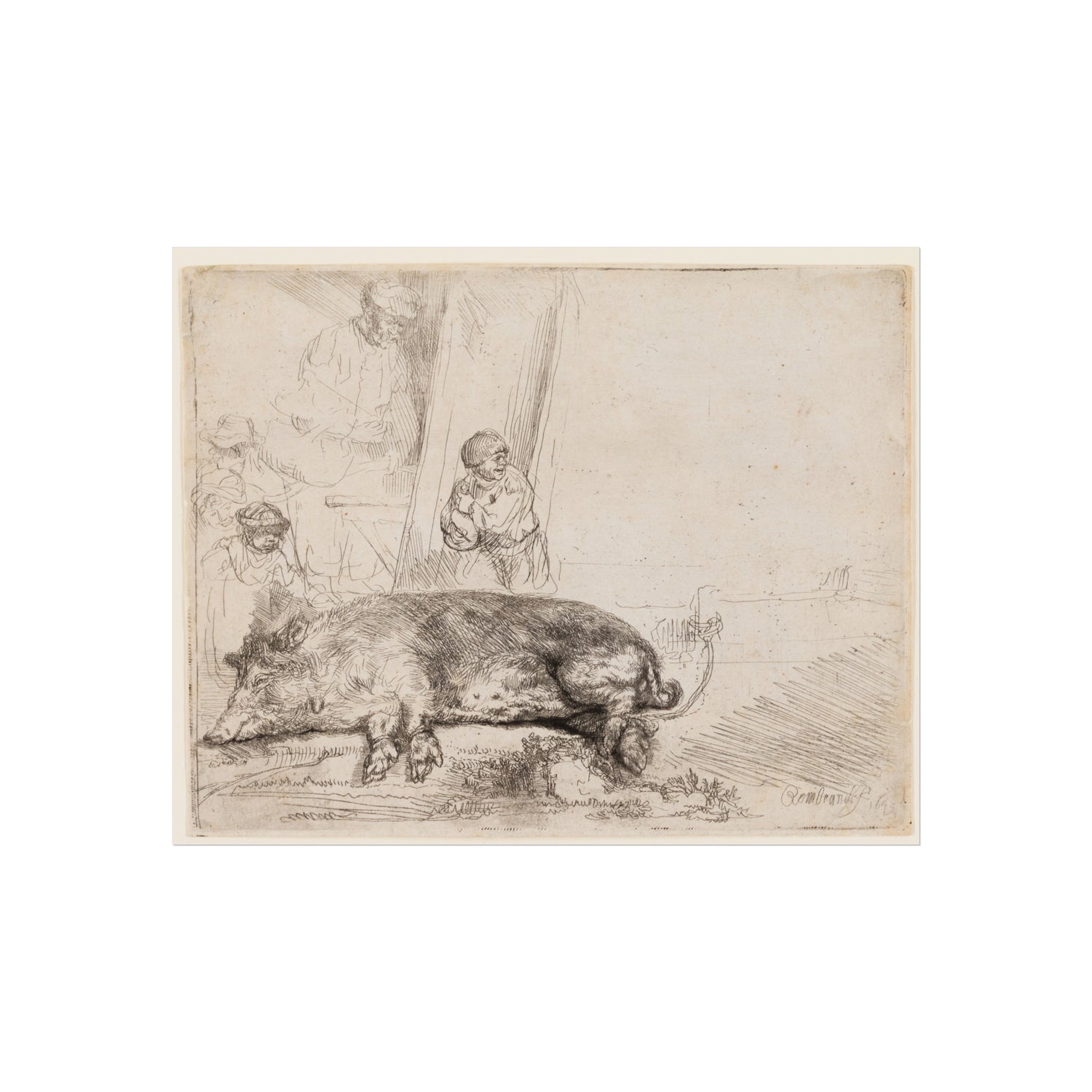 Rembrandt van Rijn - The Hog | Fine Art Poster