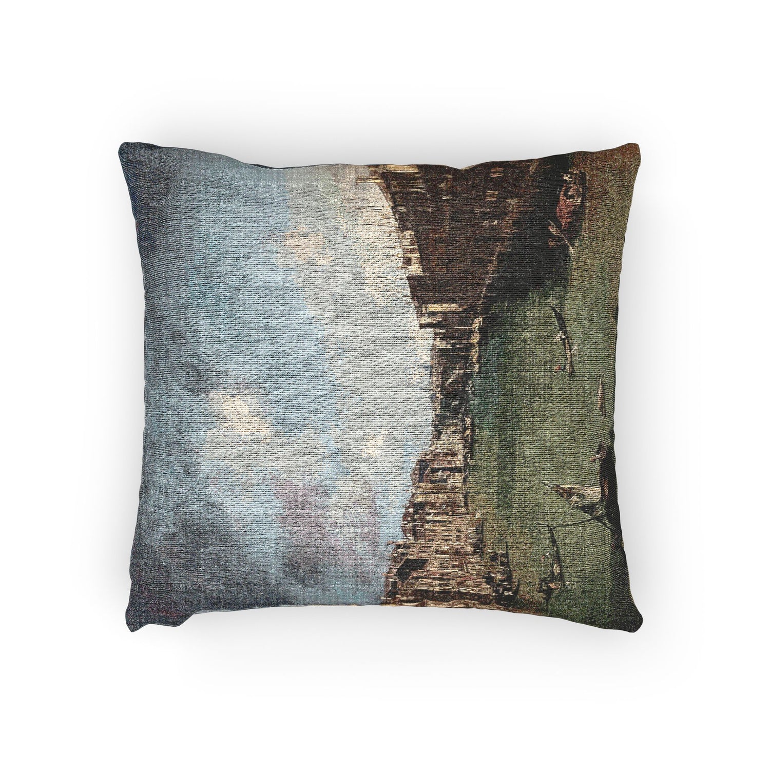 Canal Grande da Palazzo Balbi a Rialto - Canaletto Pillow