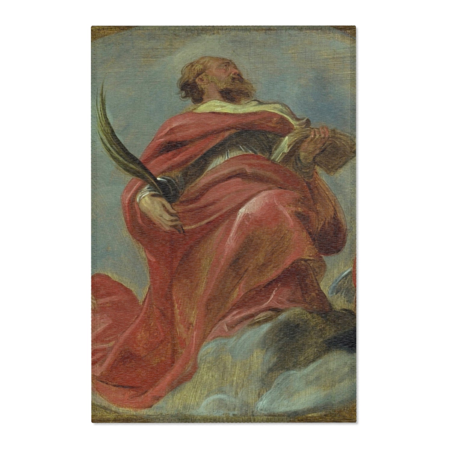 St. Albert of Louvain - Peter Paul Rubens Area Rug