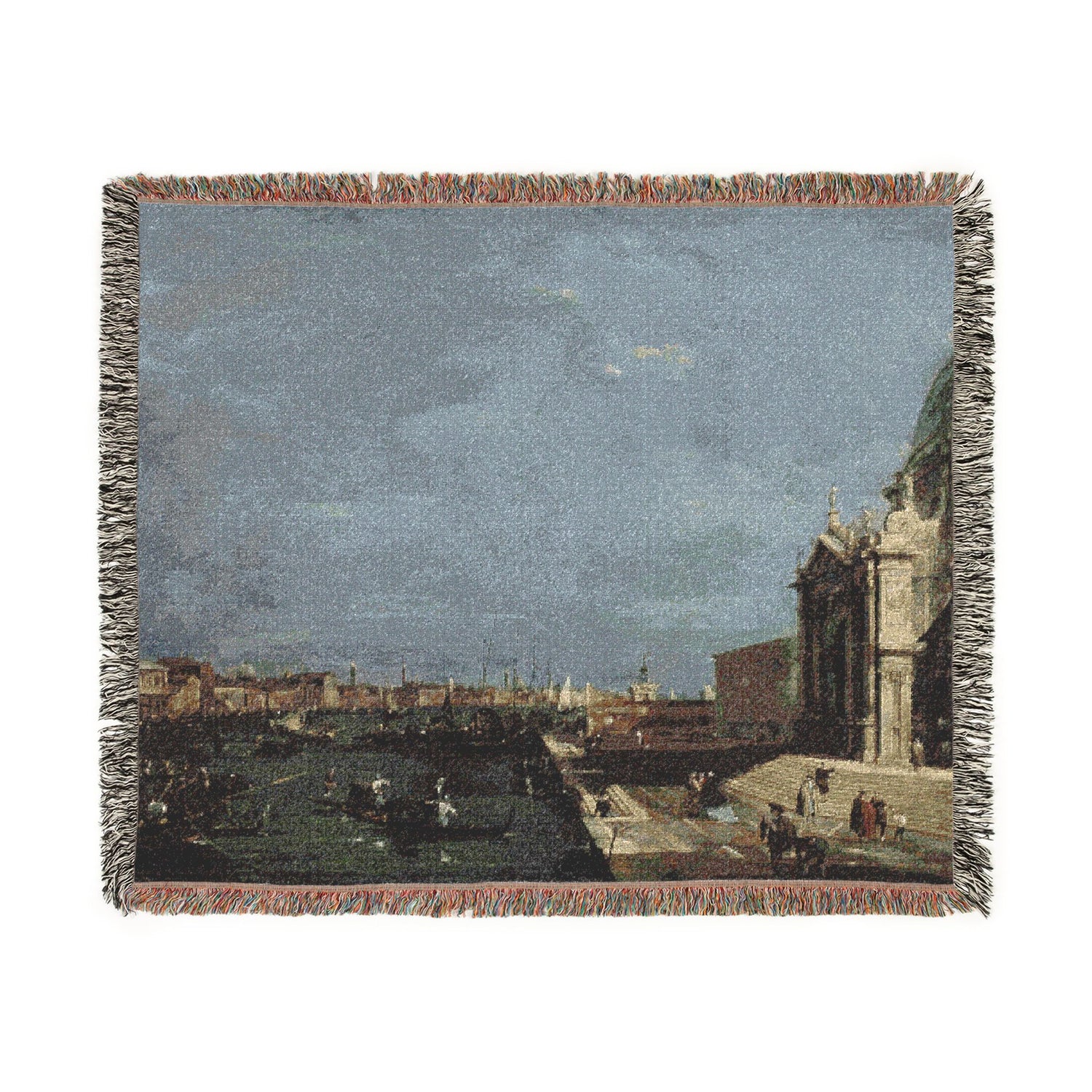 The Grand Canal, Venice - Francesco Guardi Tapestry Blanket