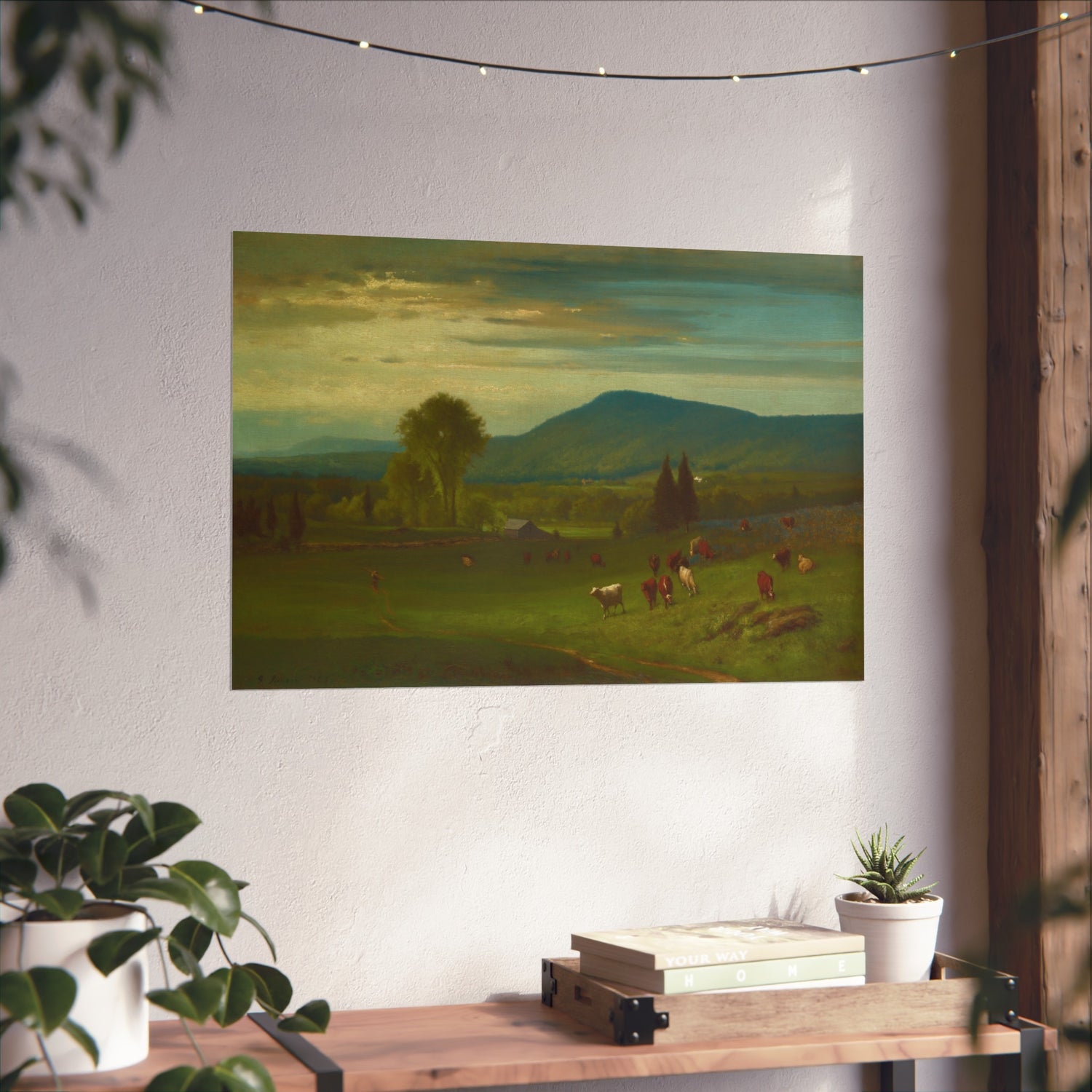 Summer in the Catskills - George Inness Fine Art Poster