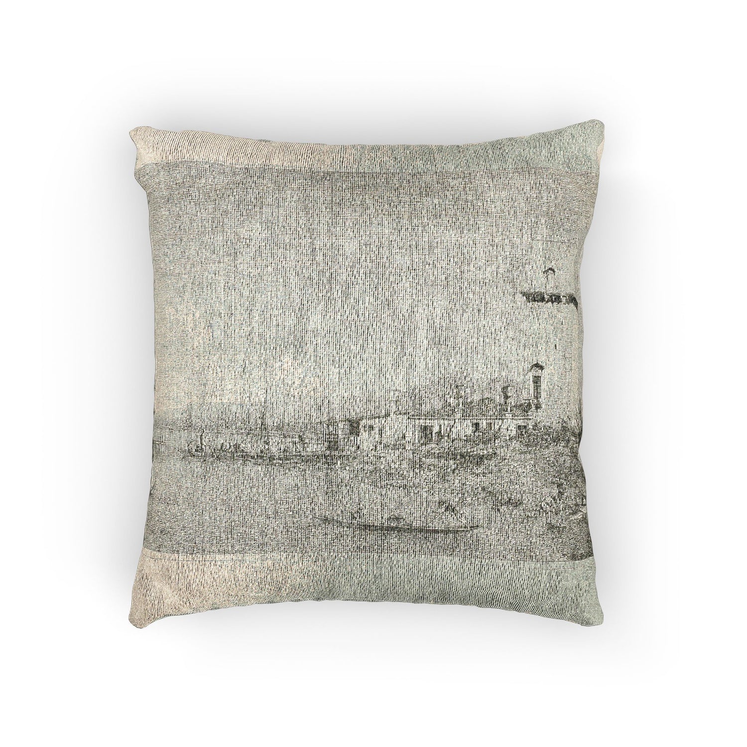 The Tower of Malghera - Canaletto Pillow