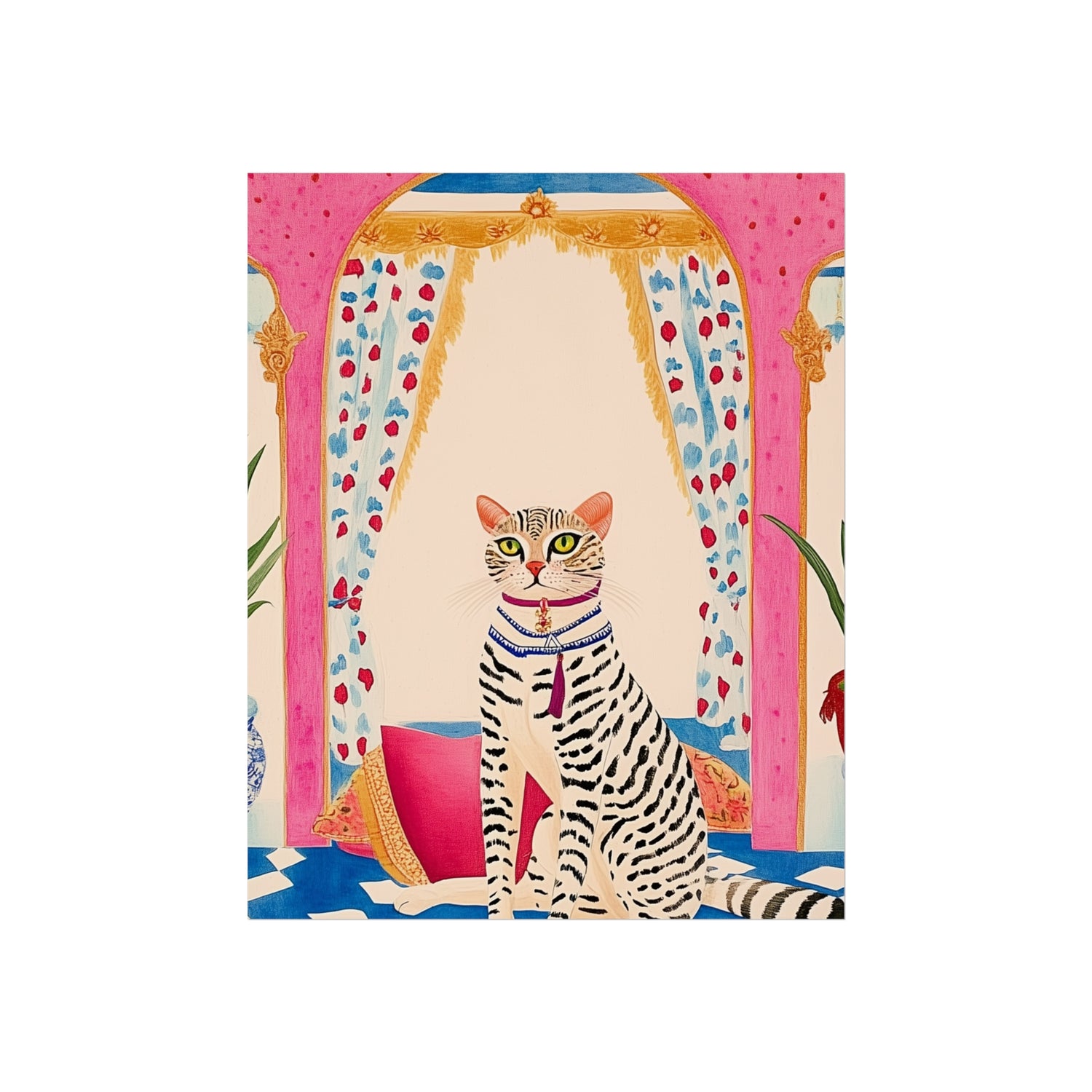 Regal Cat Fine Art Poster