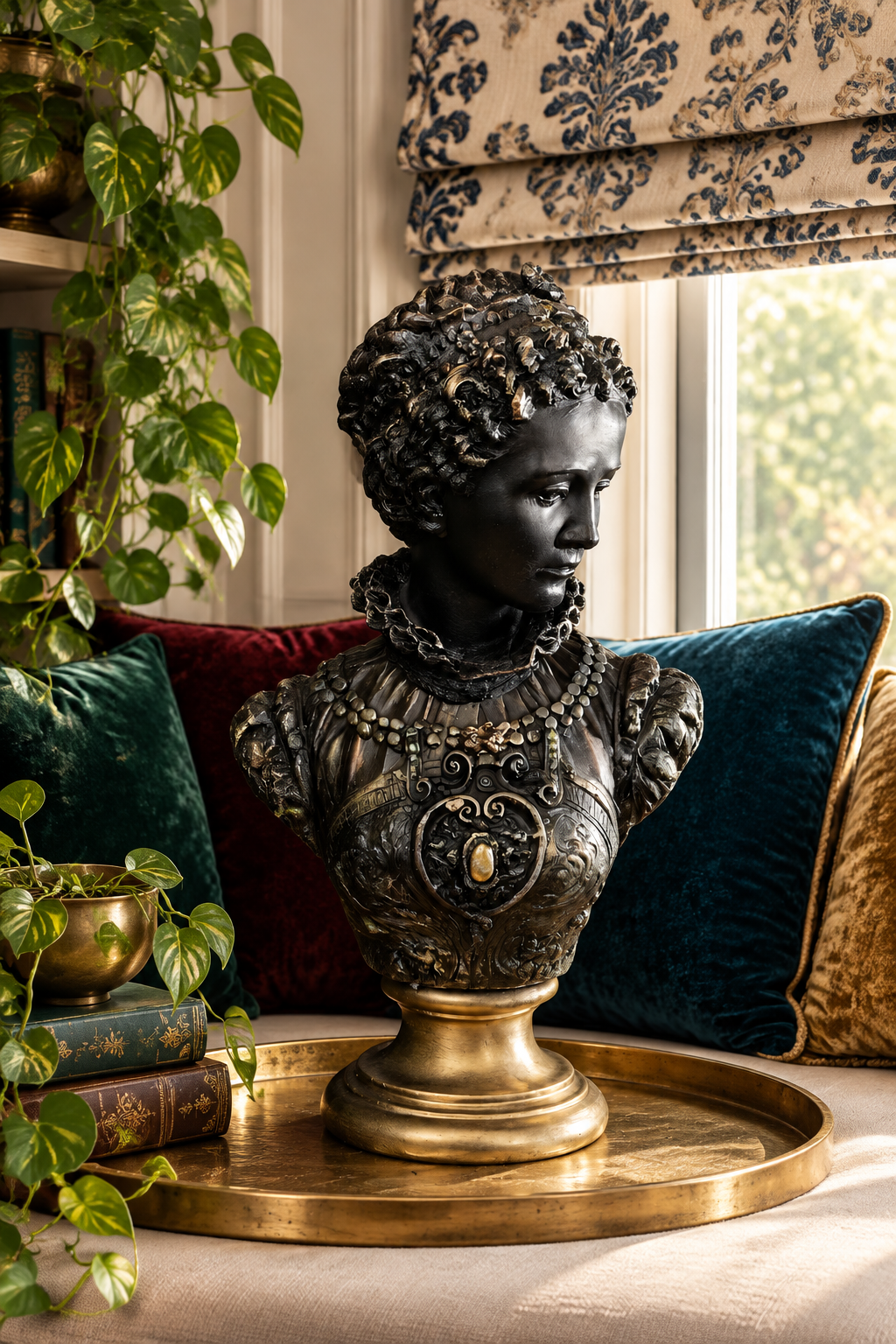 Queen of France Maria Antoniette Statue