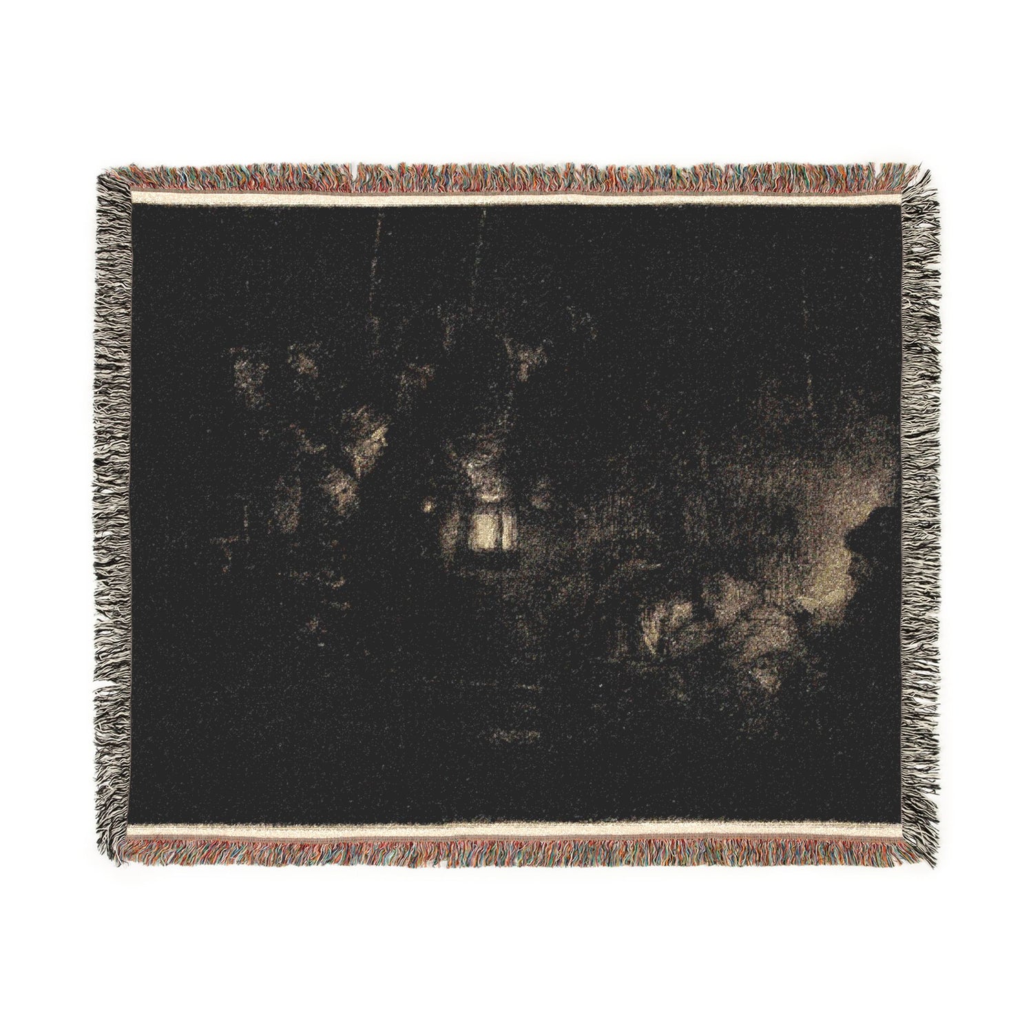 The Adoration of the Shepherds - Rembrandt van Rijn Tapestry Blanket